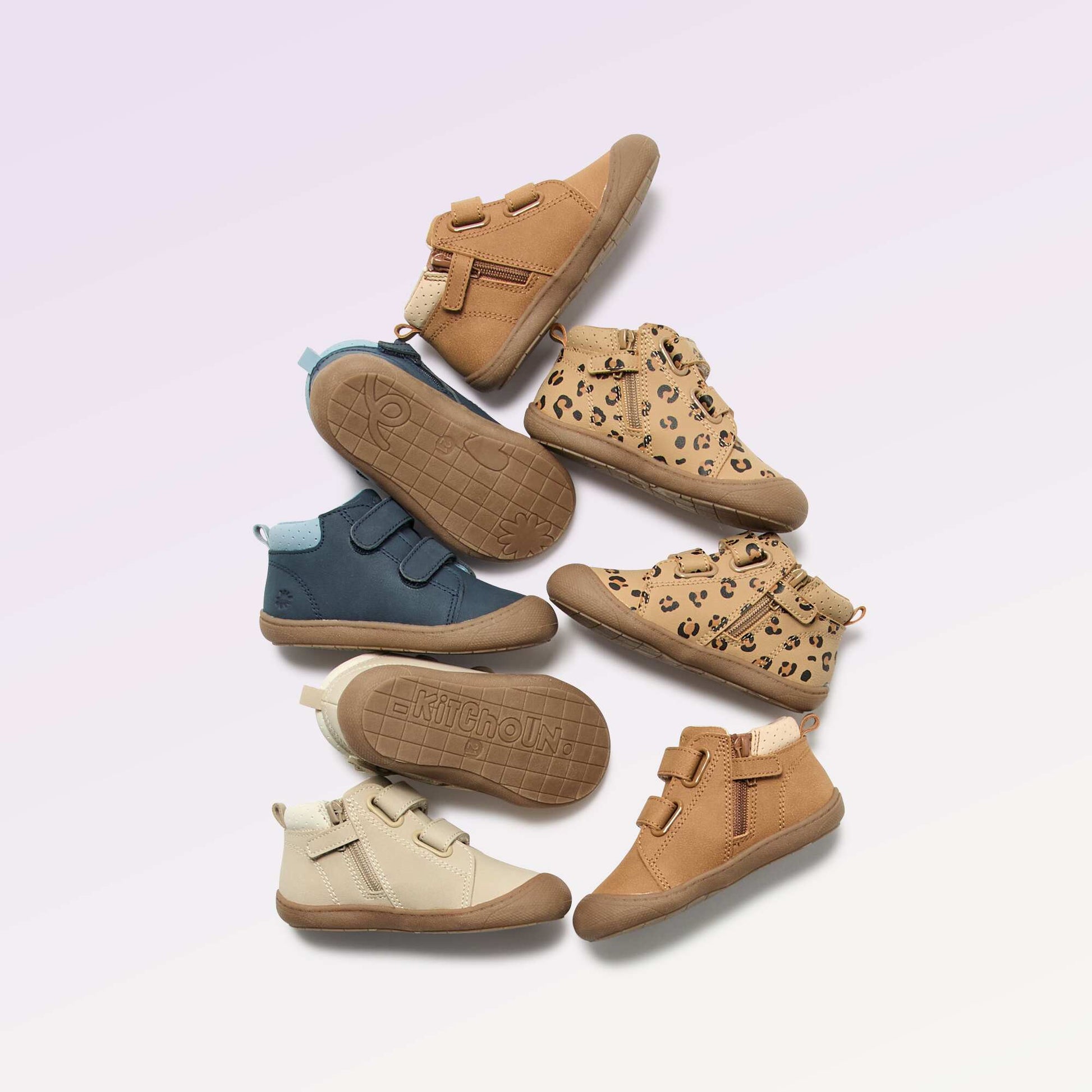 First Steps Motor Skills Shoes - Kitchoun BROWN