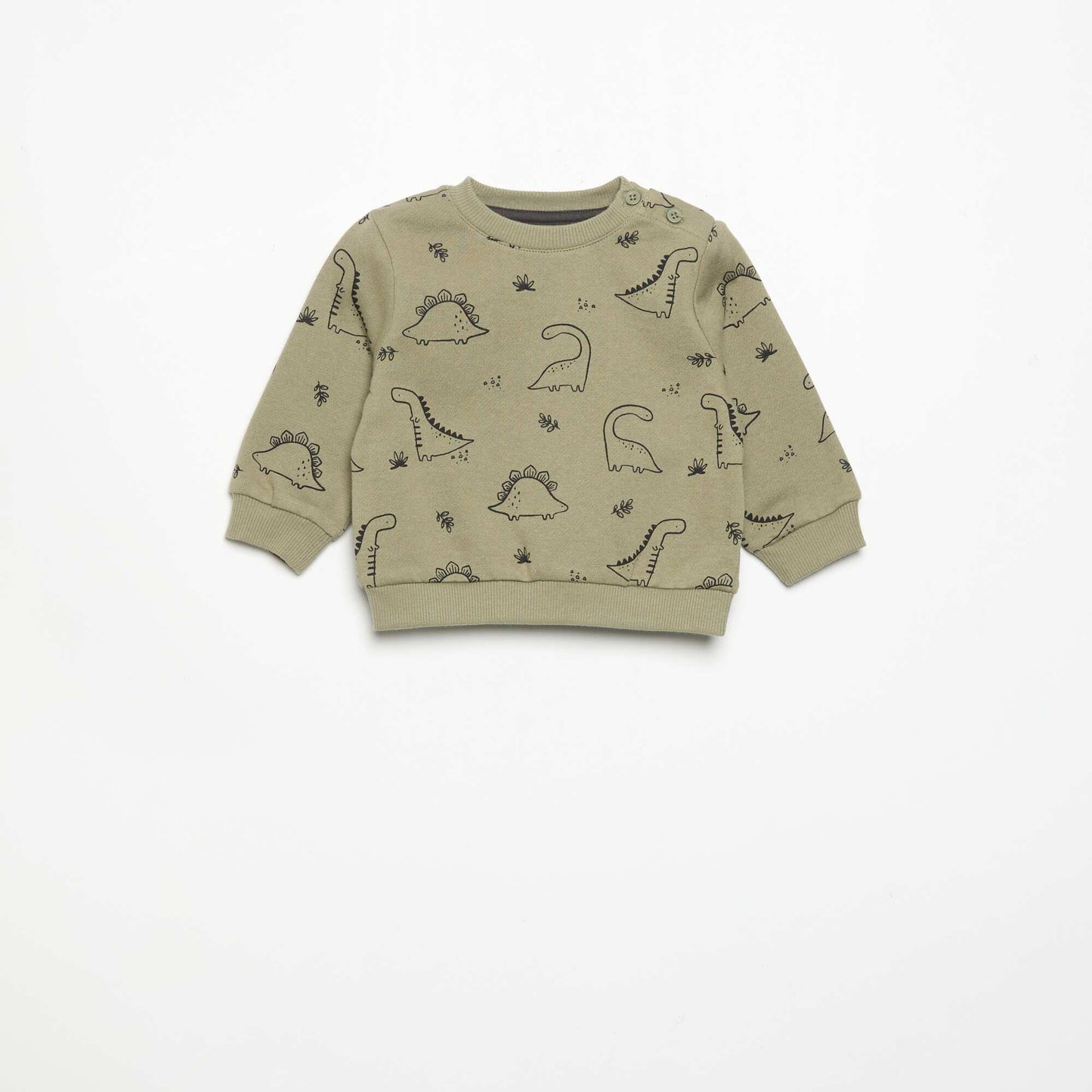2-piece sweatshirt + trousers set KHAKI