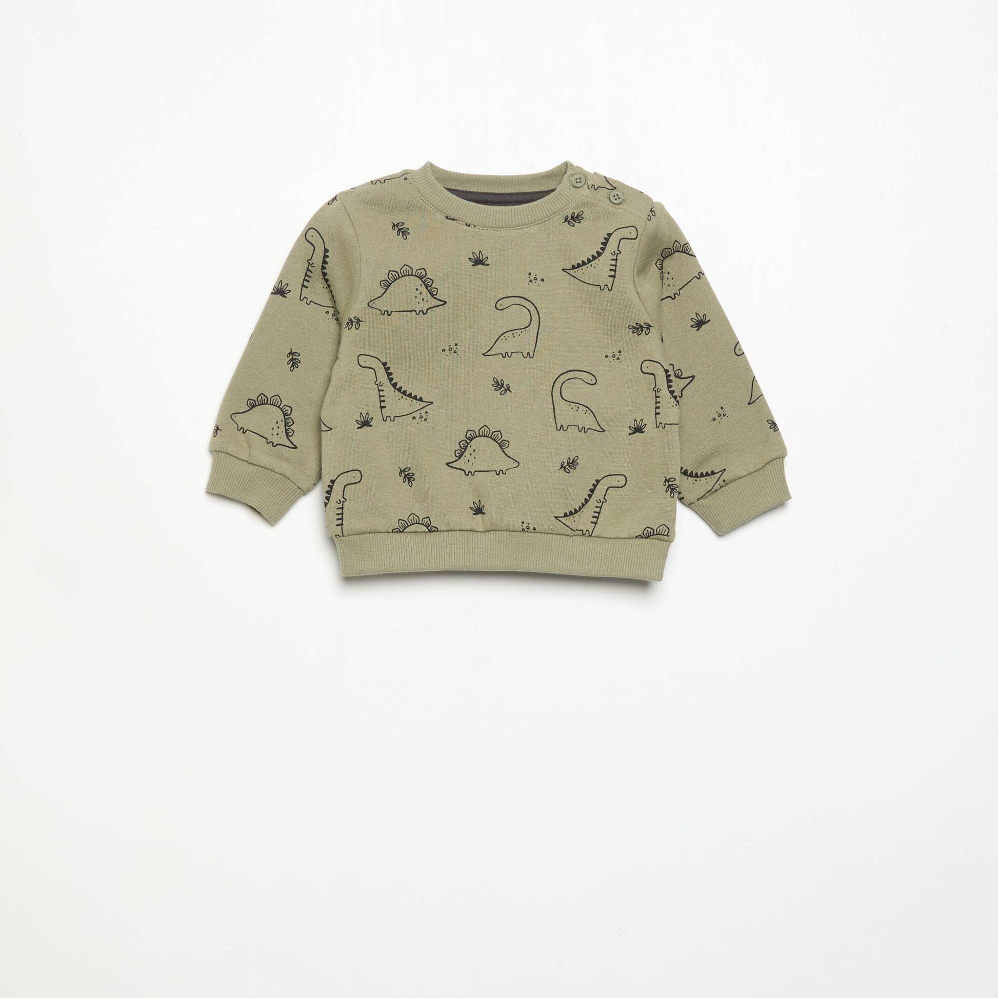 2-piece sweatshirt + trousers set KHAKI