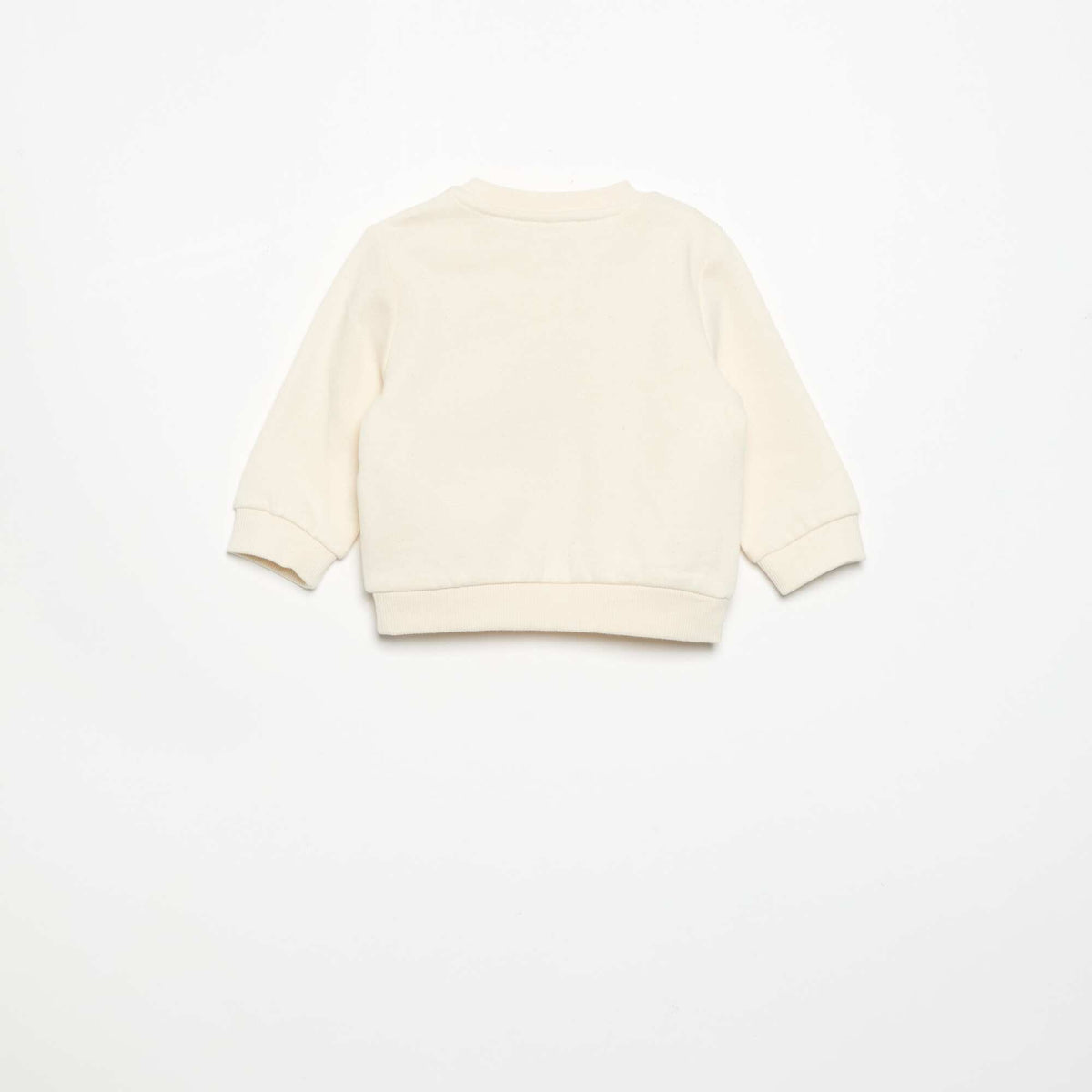 2-piece sweatshirt + trousers set BEIGE