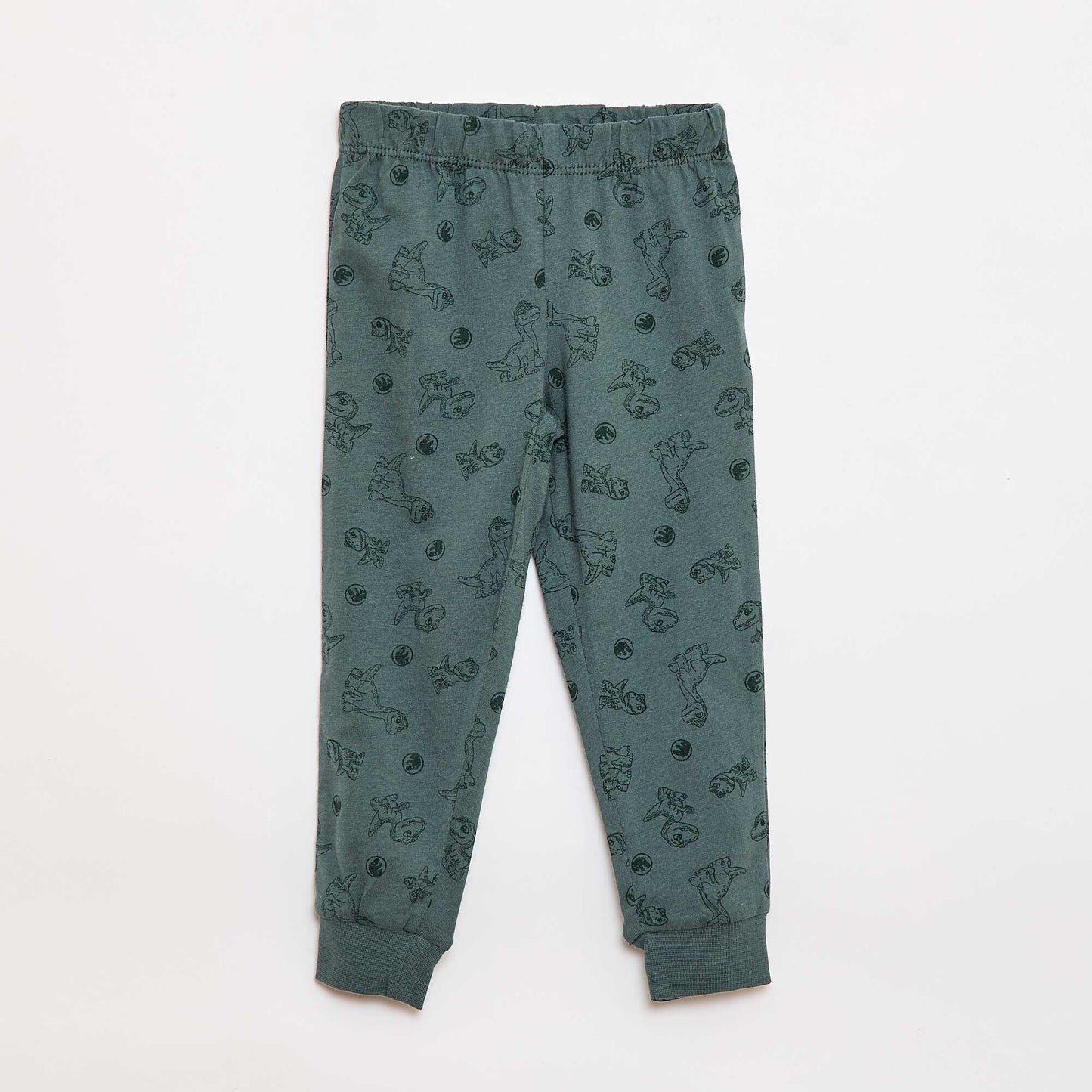 Dinosaur Print Long Pyjamas GREEN