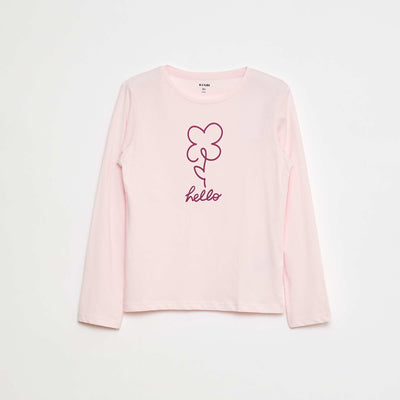 Printed T-shirt PINK
