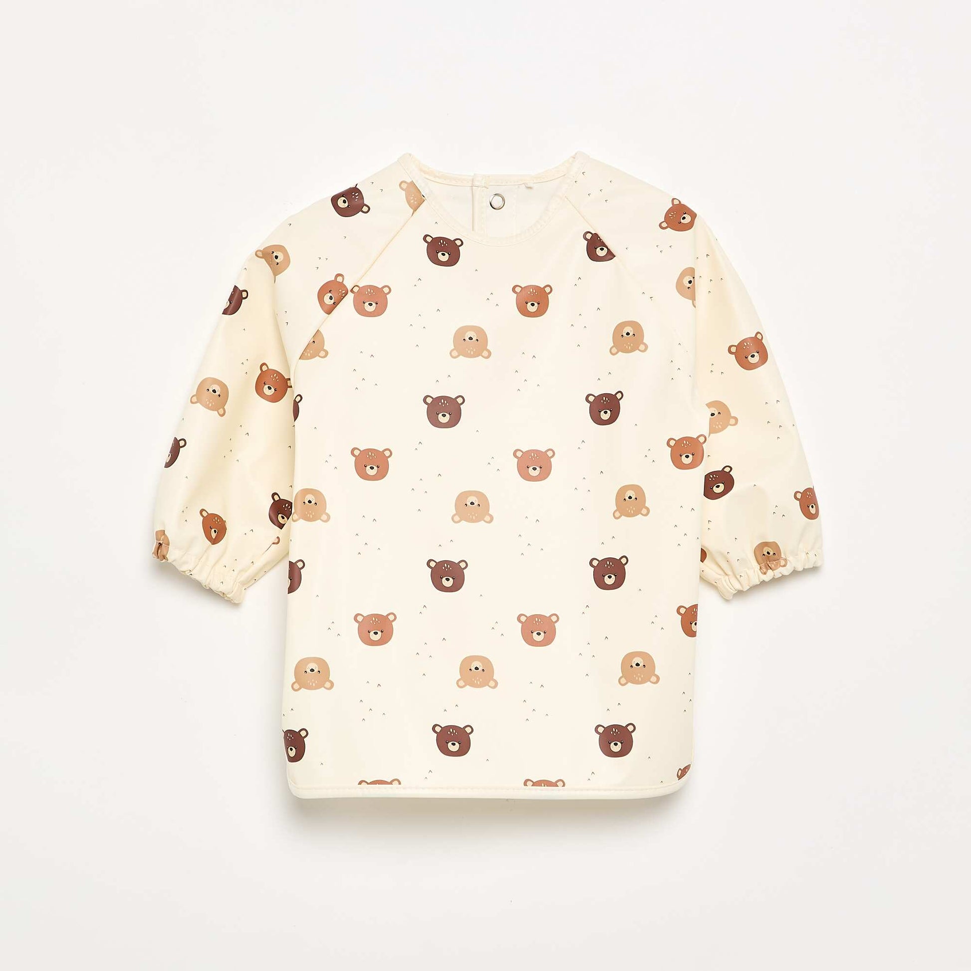 Waterproof Smock Bib WHITE