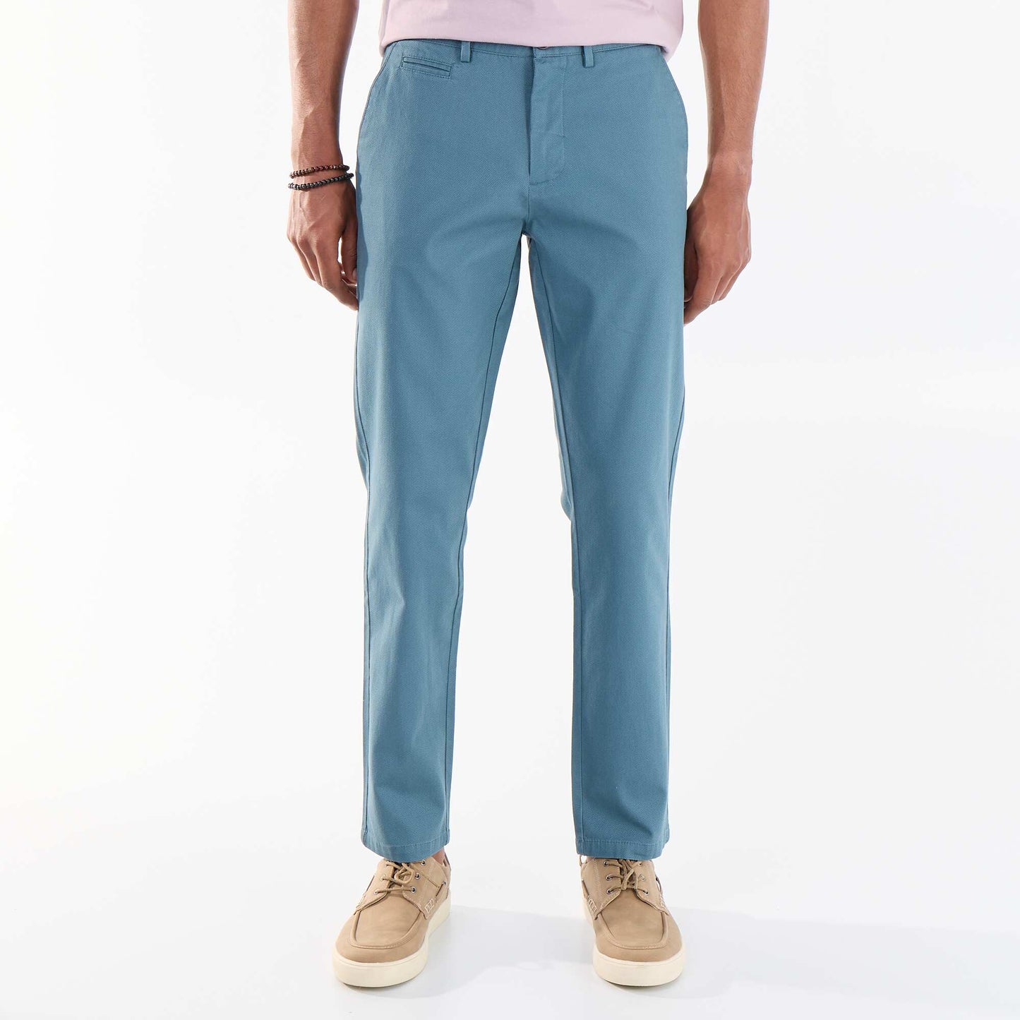 Twill Chino Trousers BLUE
