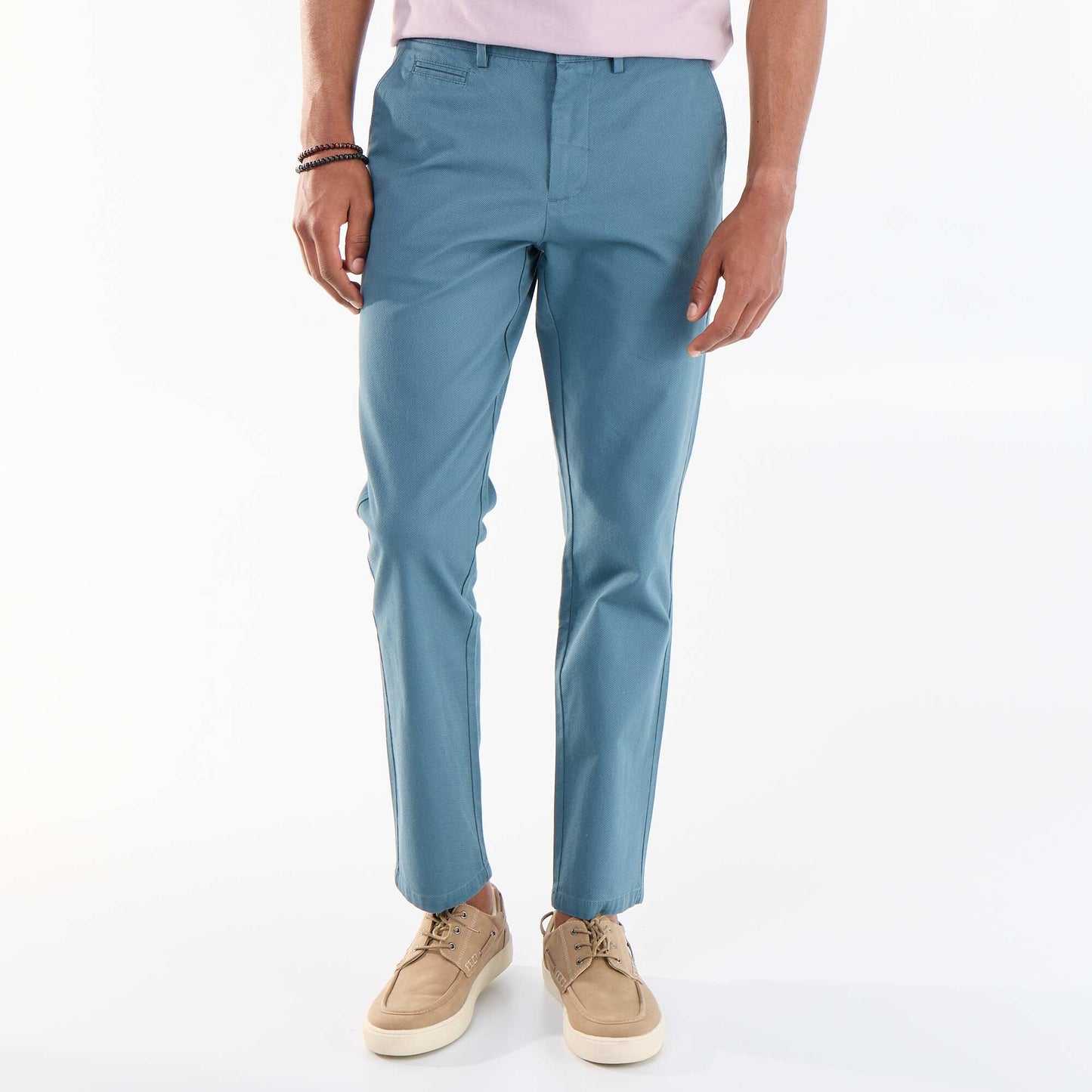 Twill Chino Trousers BLUE