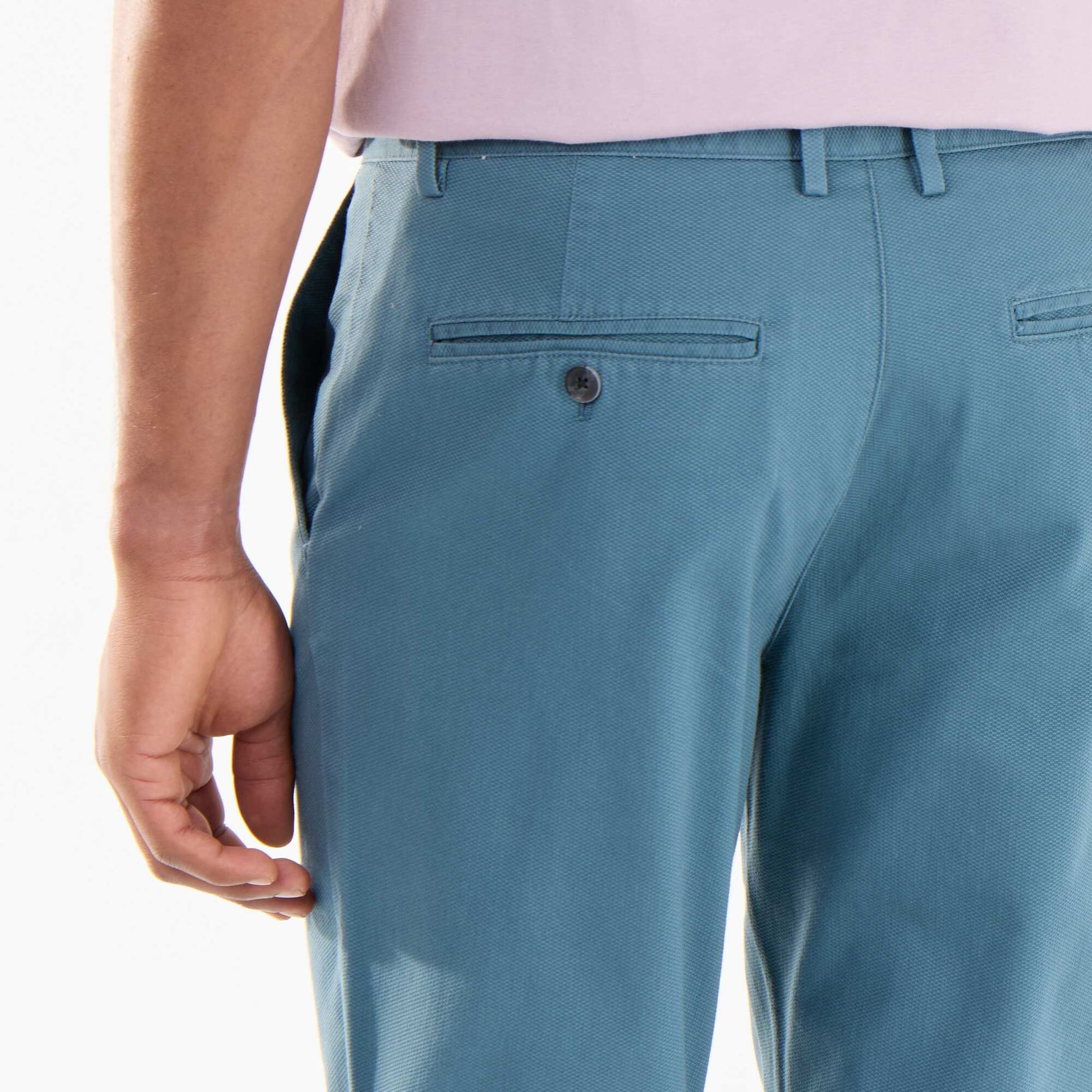 Twill Chino Trousers BLUE