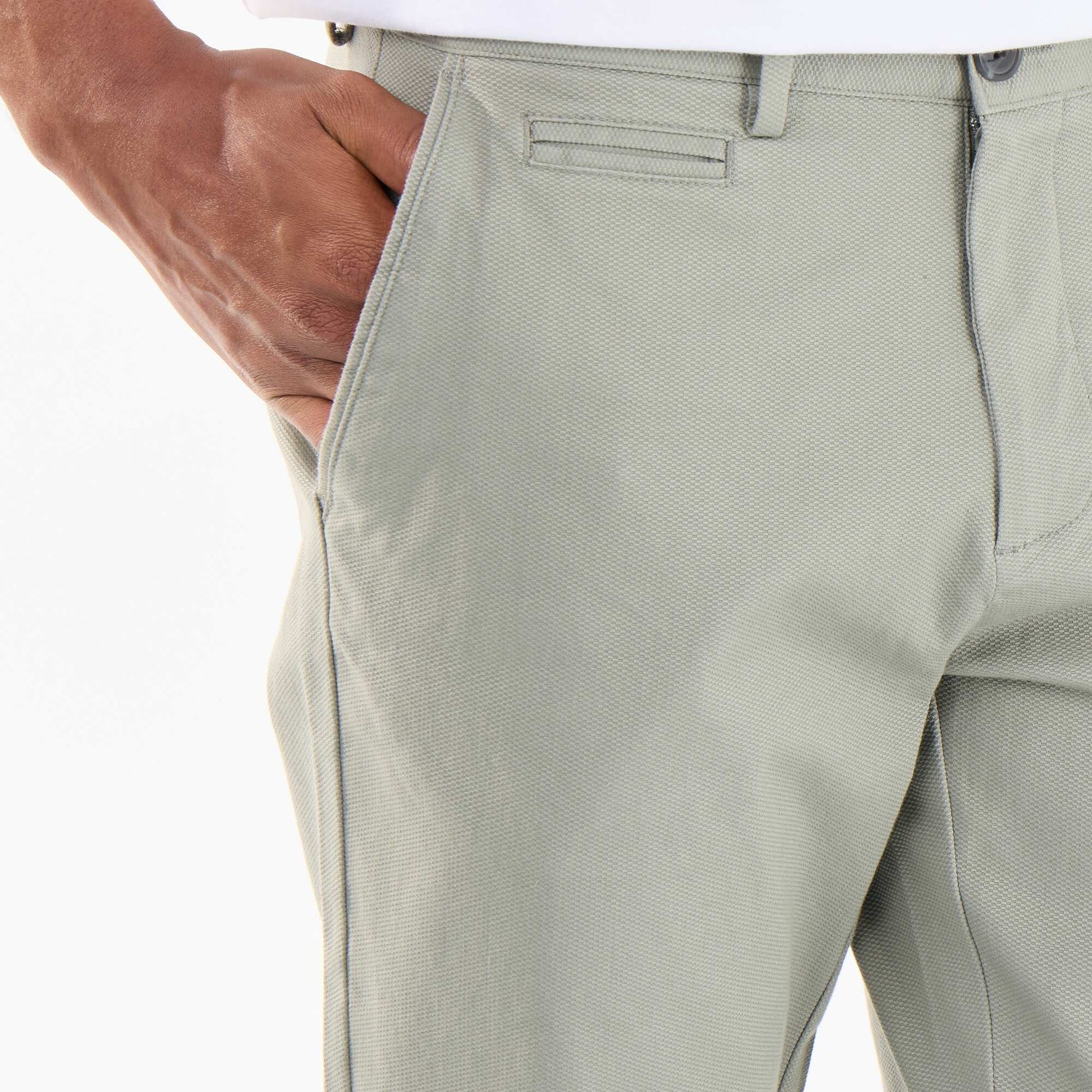 Twill Chino Trousers GREEN