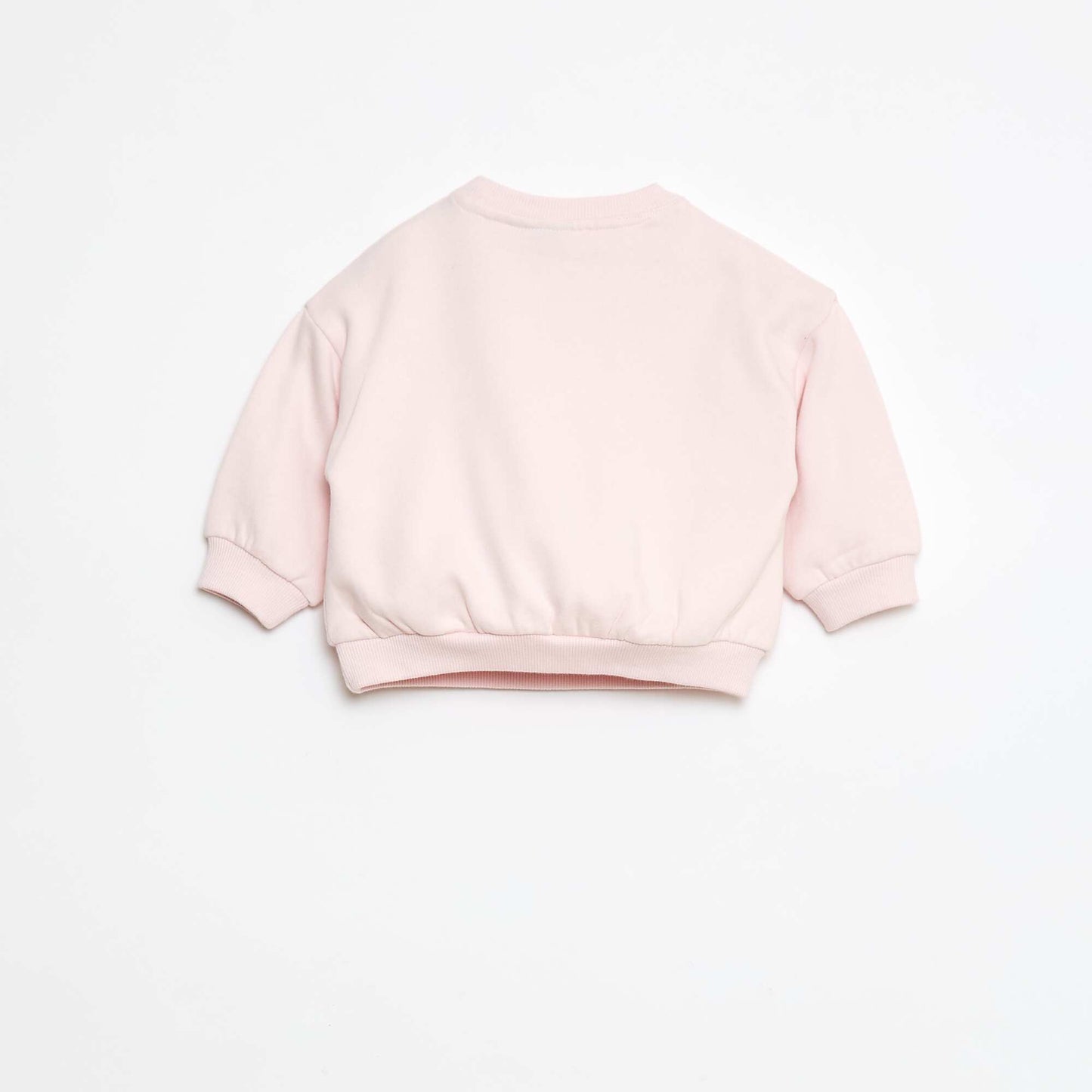 Disney Marie printed round neck sweatshirt PINK