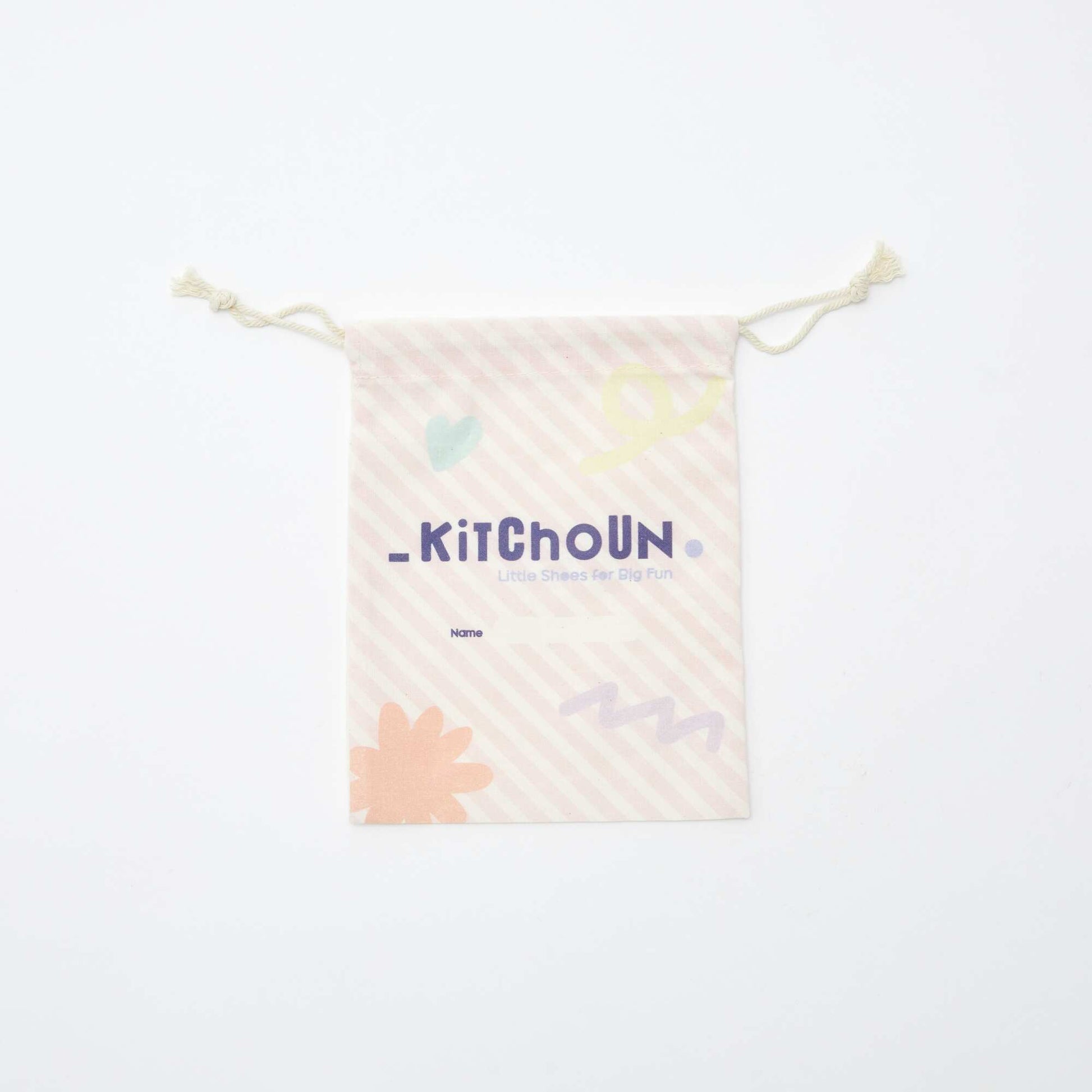 Kitchoun Drawstring Pouch BEIGE