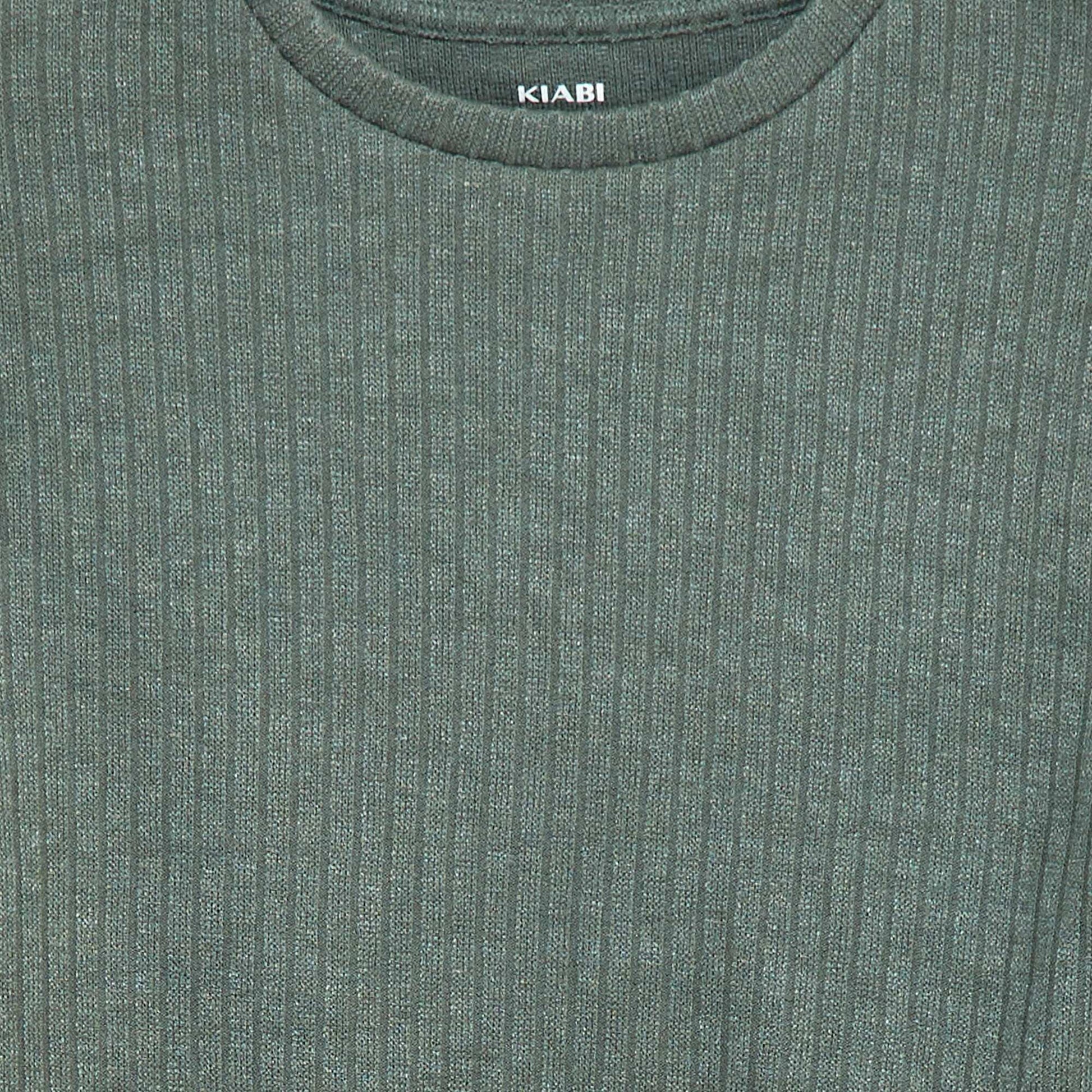 Round neck T-shirt GREEN