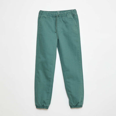 Lined Jogger Pants GREEN