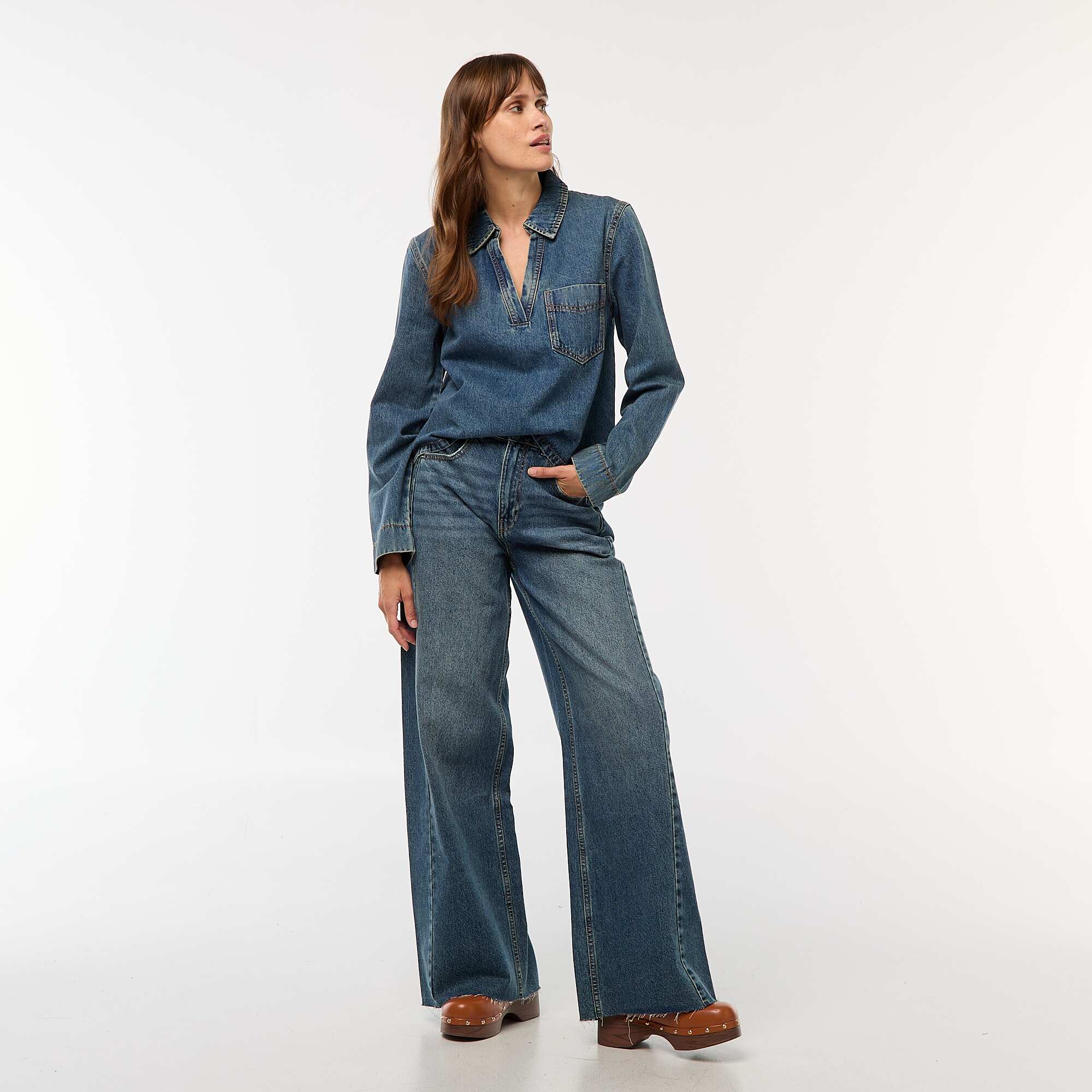 Jeans Kiabi Femme Taille 46 Bleu Clair Skinny - Neuf Jamais Porté