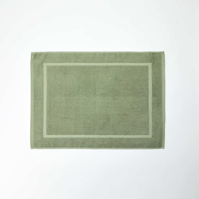 Bath Mat 80 x 50 cm GREEN