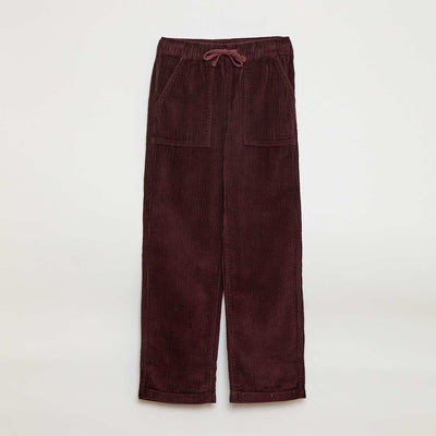 Corduroy Trousers PURPLE