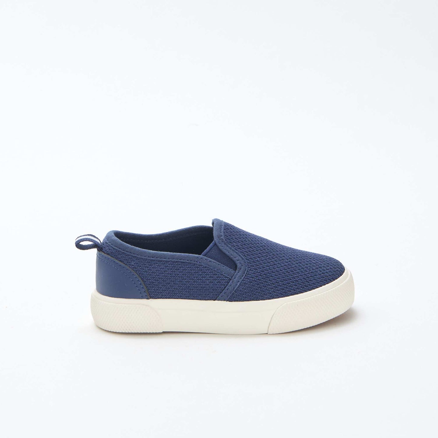 Solid Mesh Slip-On Sneakers BLUE