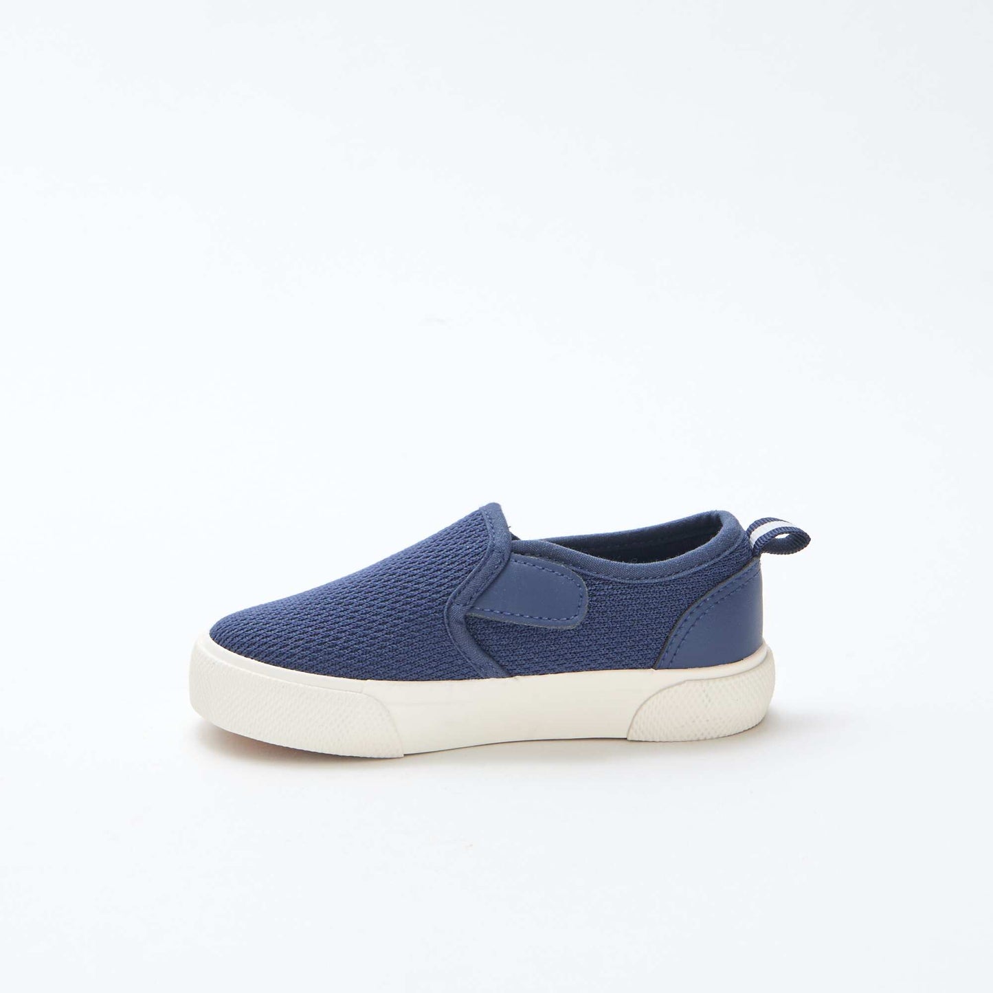 Solid Mesh Slip-On Sneakers BLUE