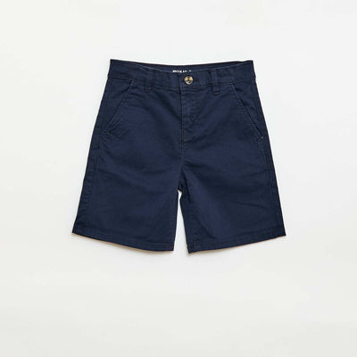 Twill Chino Bermuda Shorts BLUE