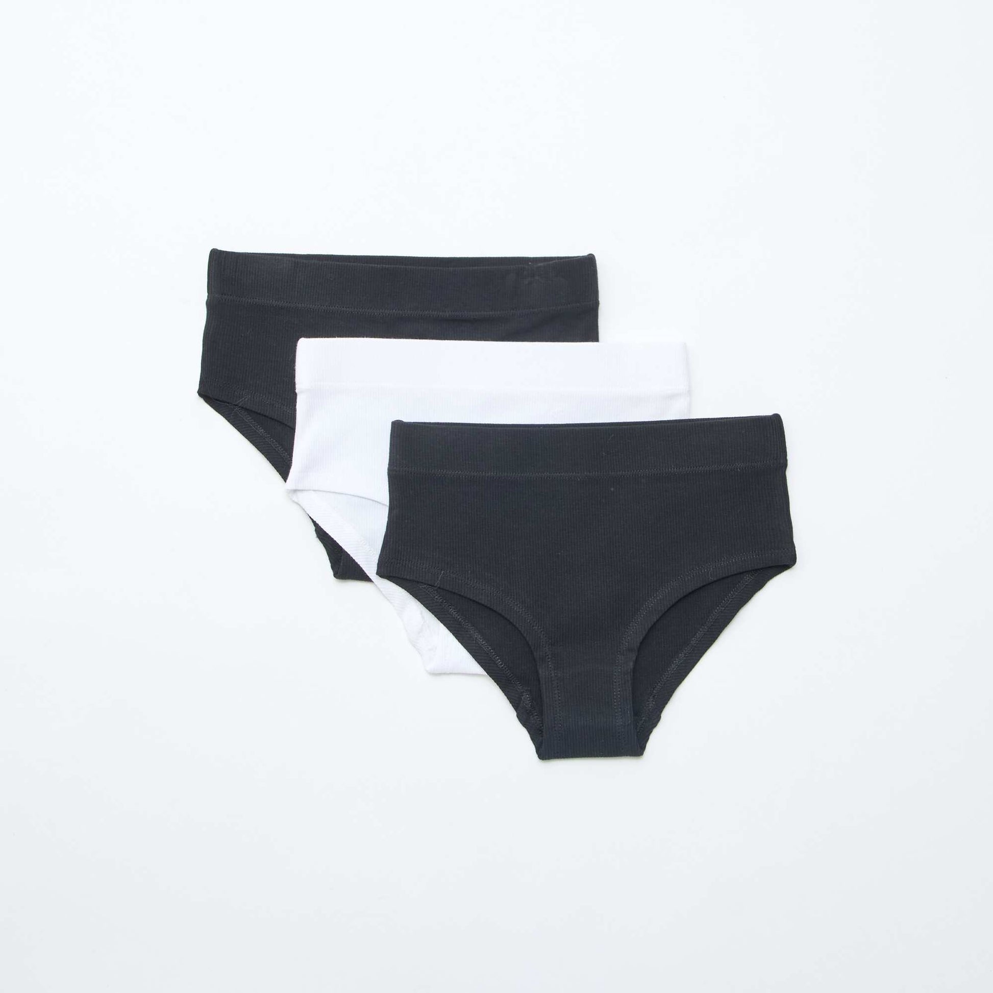 3-Pack of Shorties BLACK