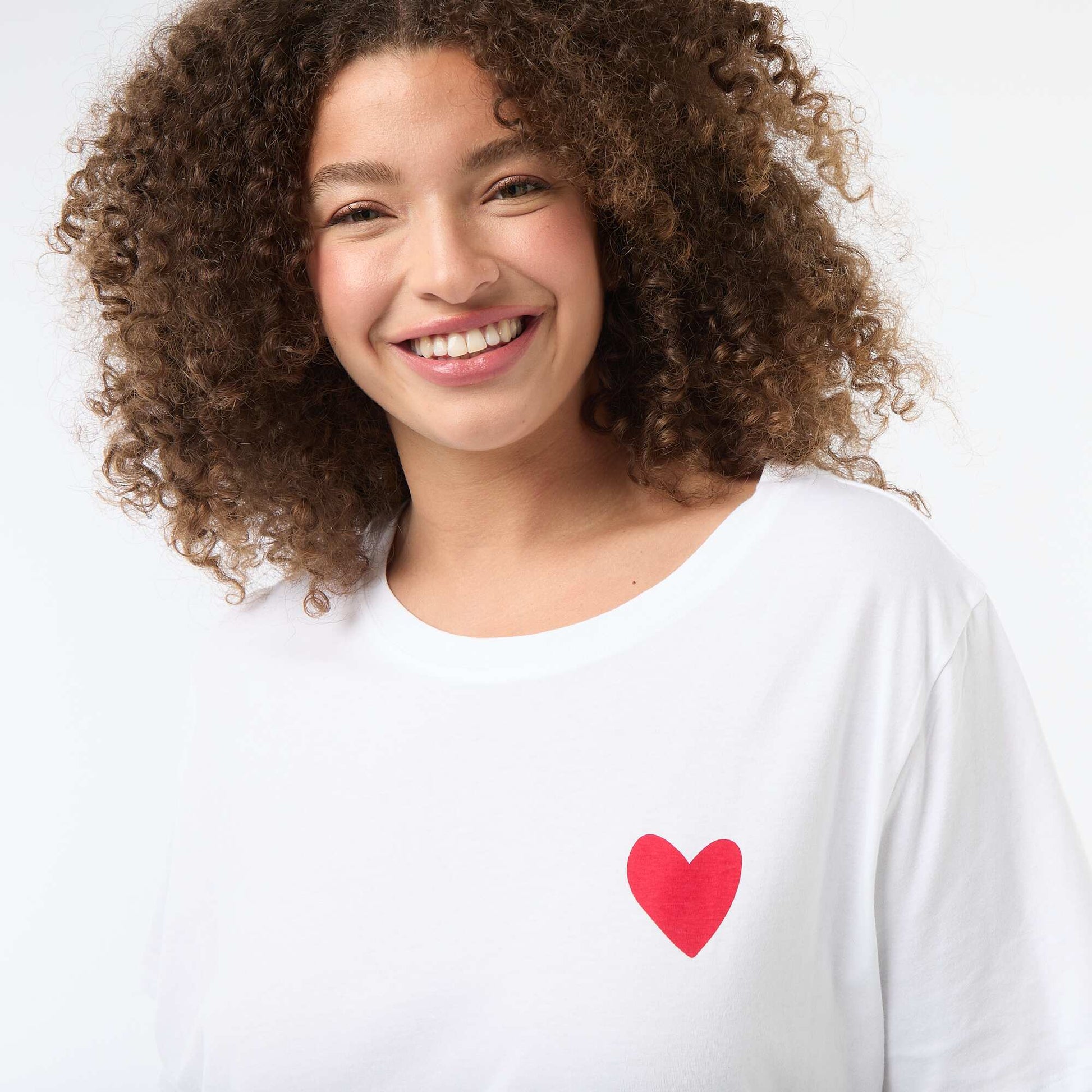 Oversized Short-Sleeve T-Shirt WHITE