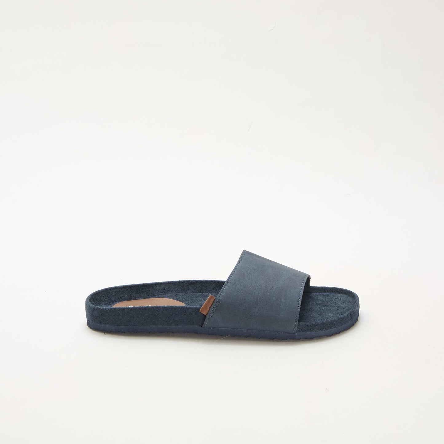 Single Strap Mules BLUE