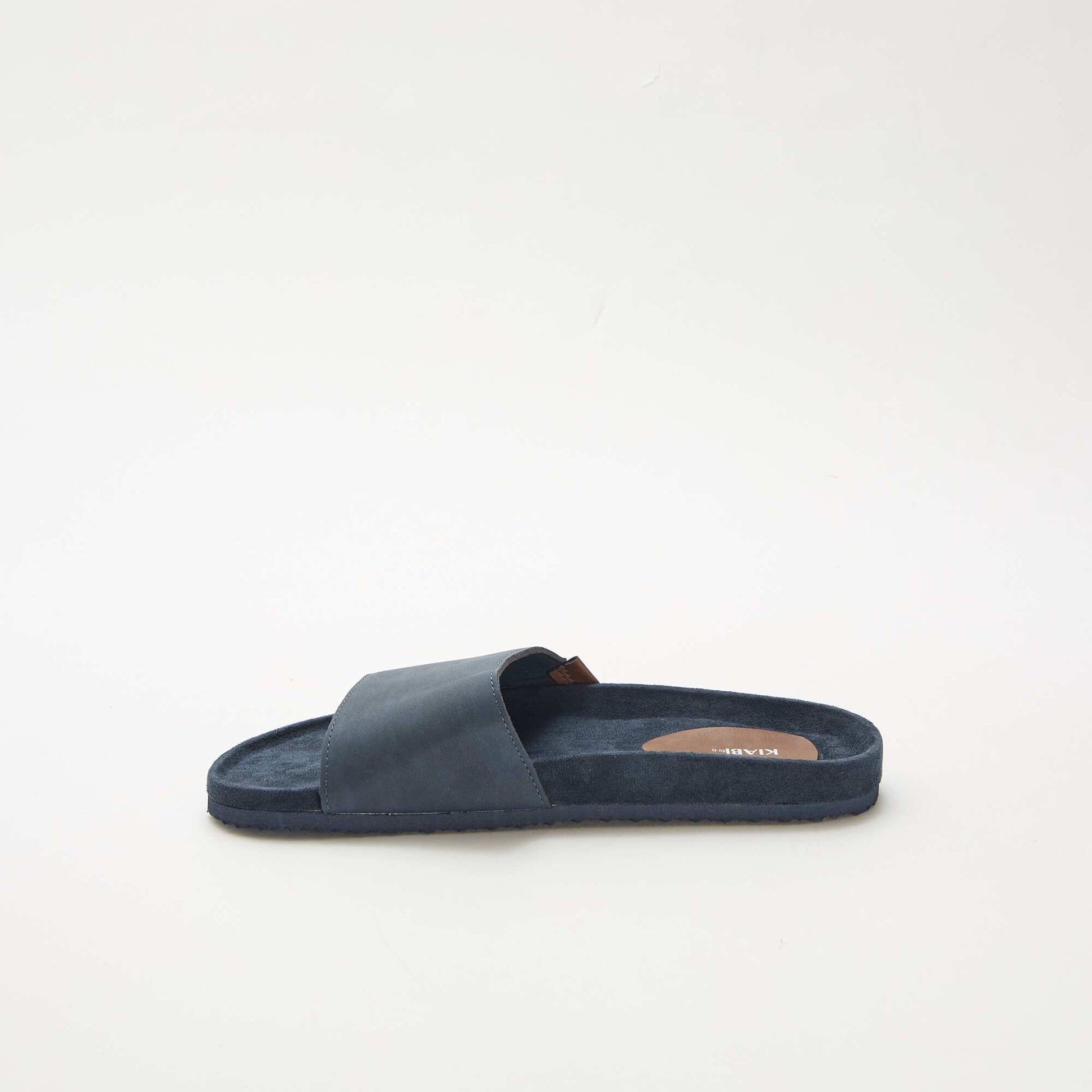 Single Strap Mules BLUE