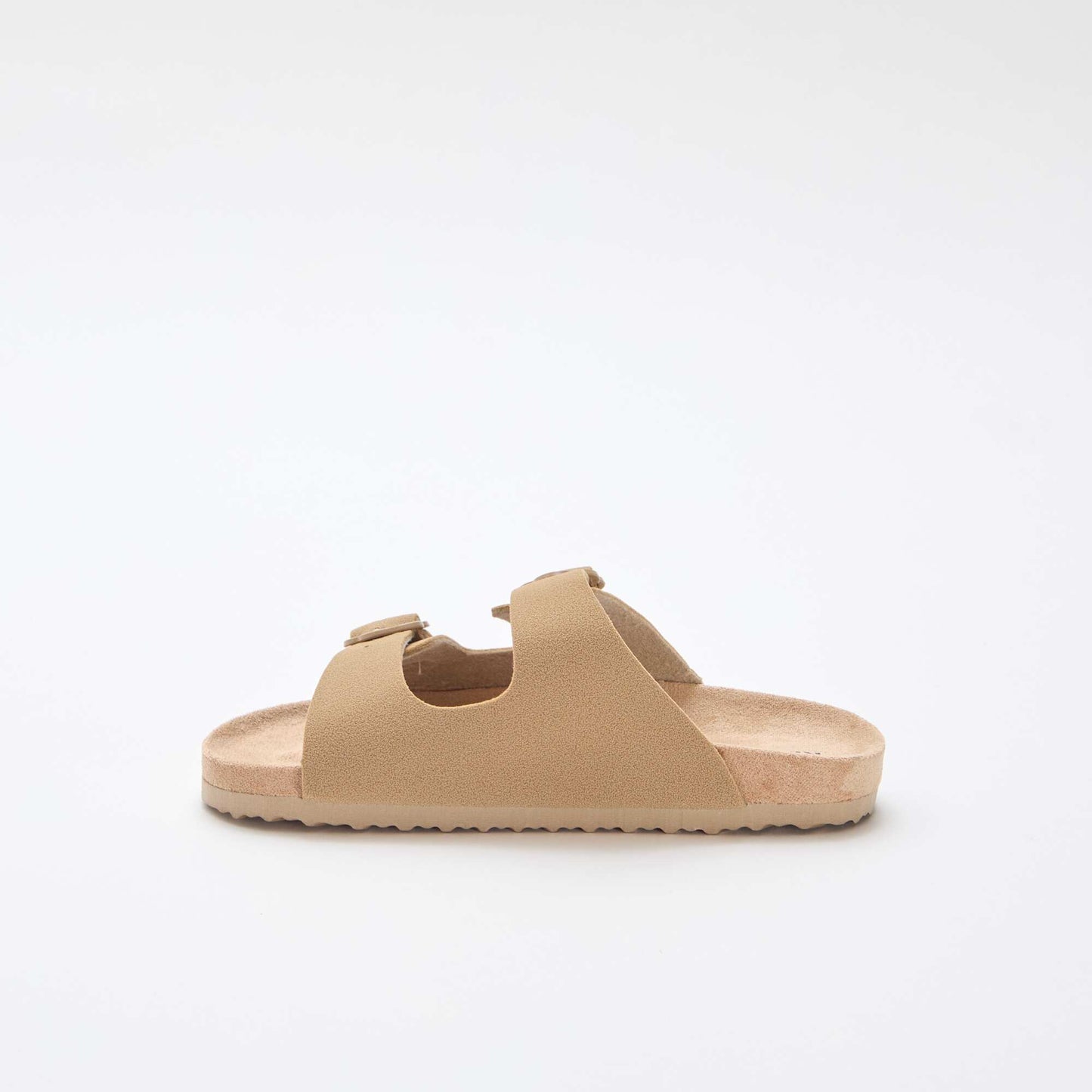 Double Strap Mules BEIGE