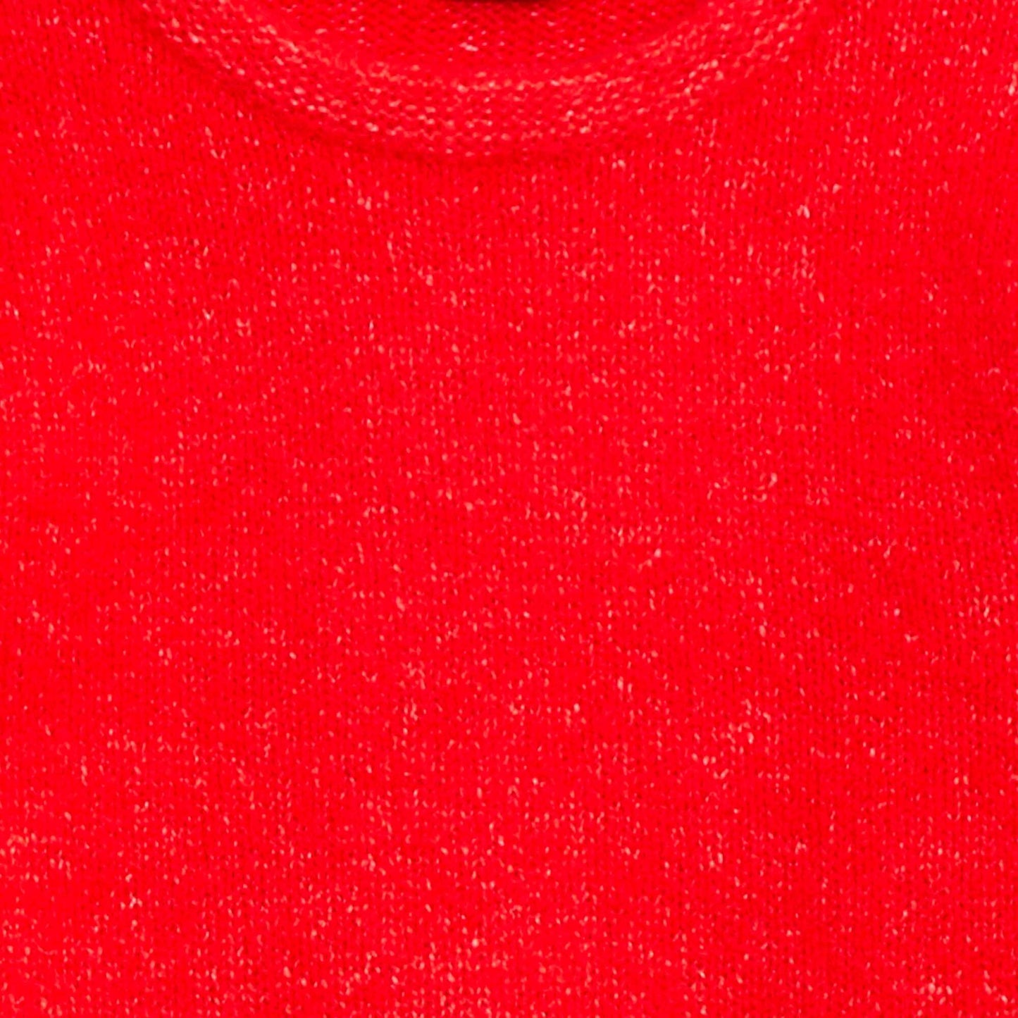 Warm Balloon Sleeve Sweater RED