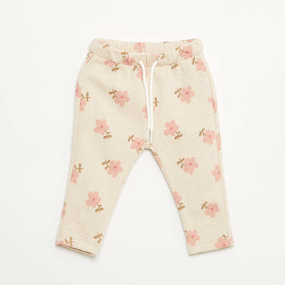 Patterned Jogger Trousers BEIGE