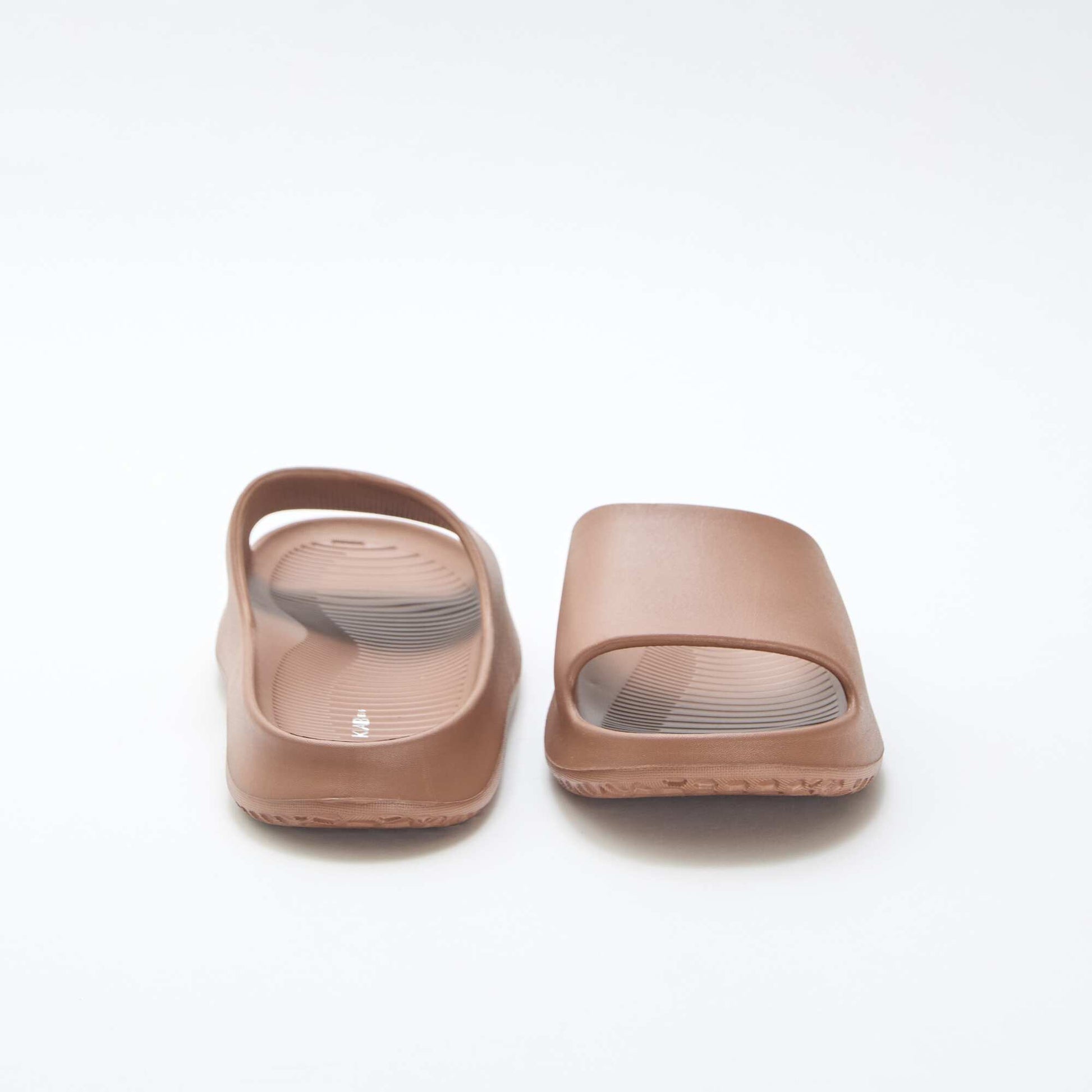 Wedge Pool Slides BROWN