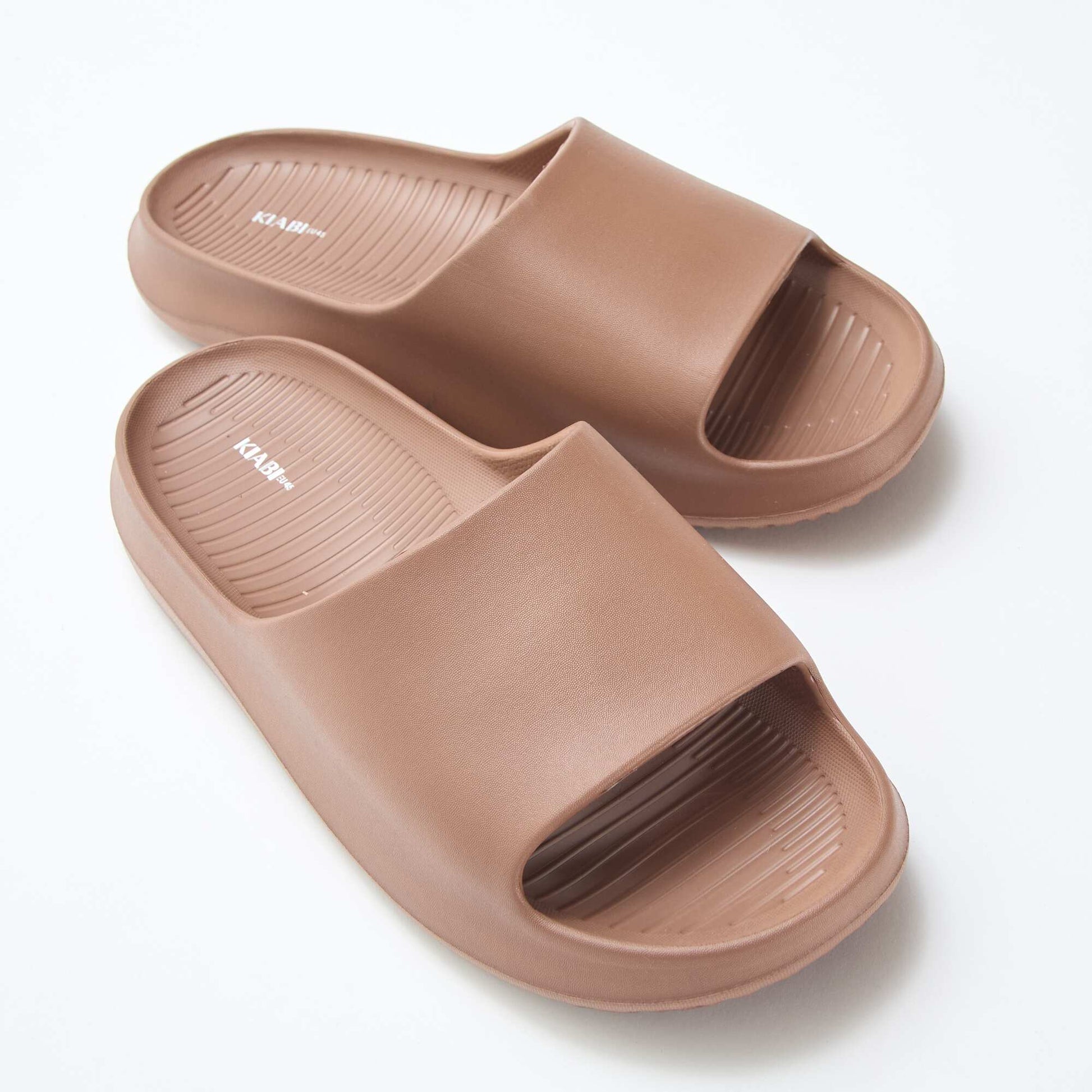 Wedge Pool Slides BROWN
