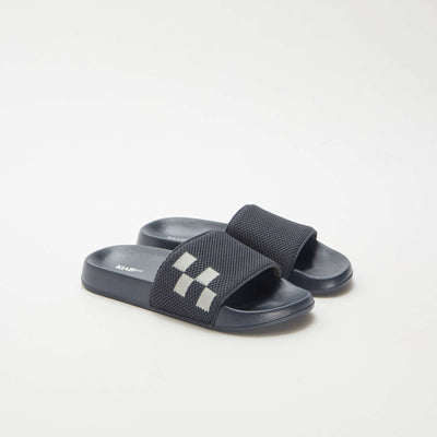 Mesh Strap Pool Slides BLUE