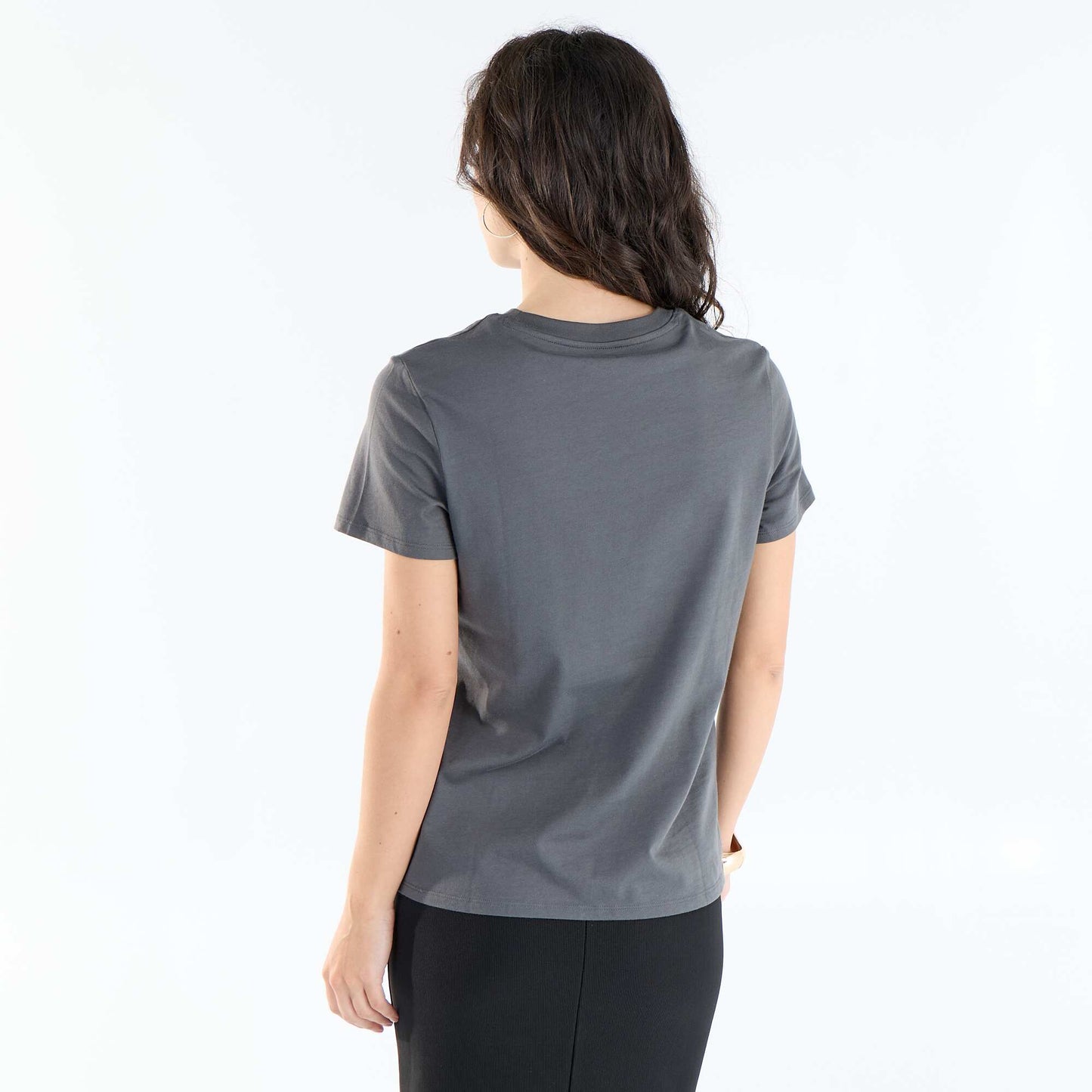 Short-Sleeve Jersey T-Shirt GREY