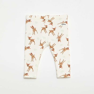 Bambi Fleece Pants WHITE