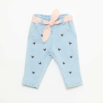Minnie Mouse Disney Paperbag Jeans BLUE