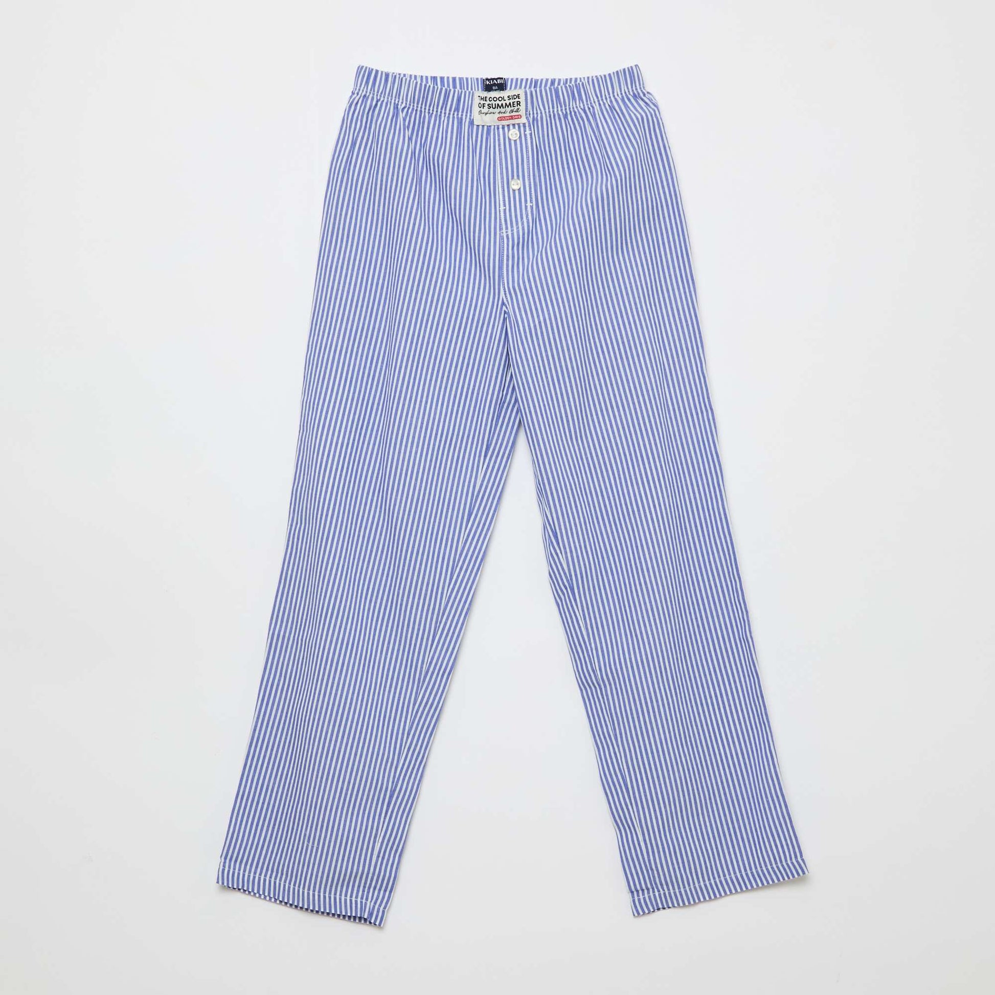 Poplin Pajama Set - 2 pieces BLUE