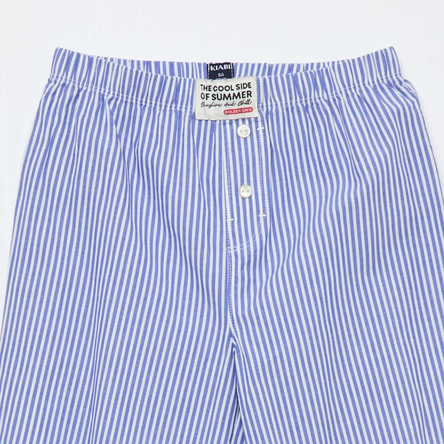 Poplin Pajama Set - 2 pieces BLUE