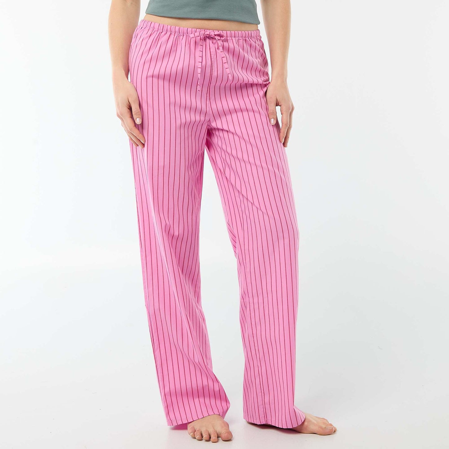 Poplin Pajama Pants PINK