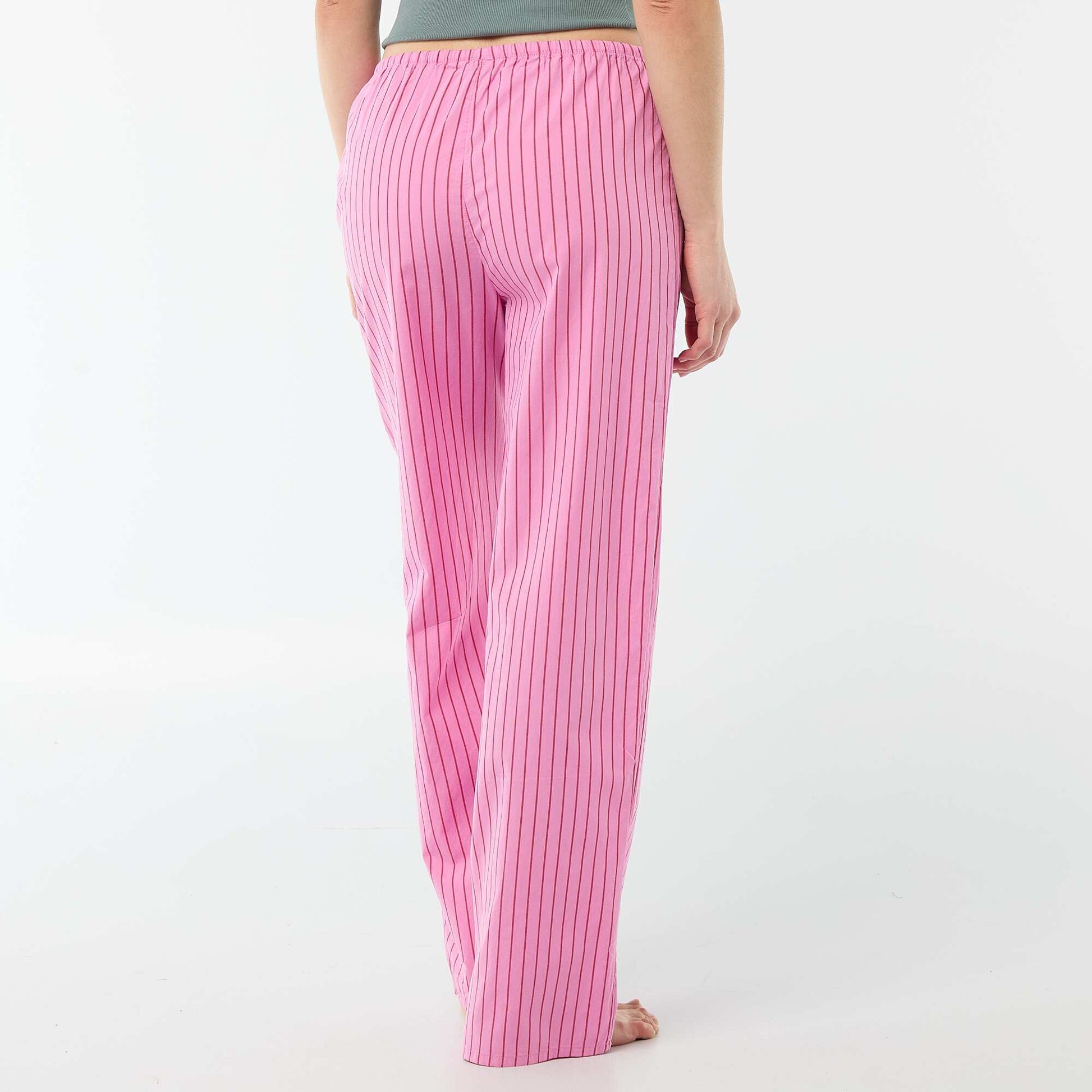 Poplin Pajama Pants PINK