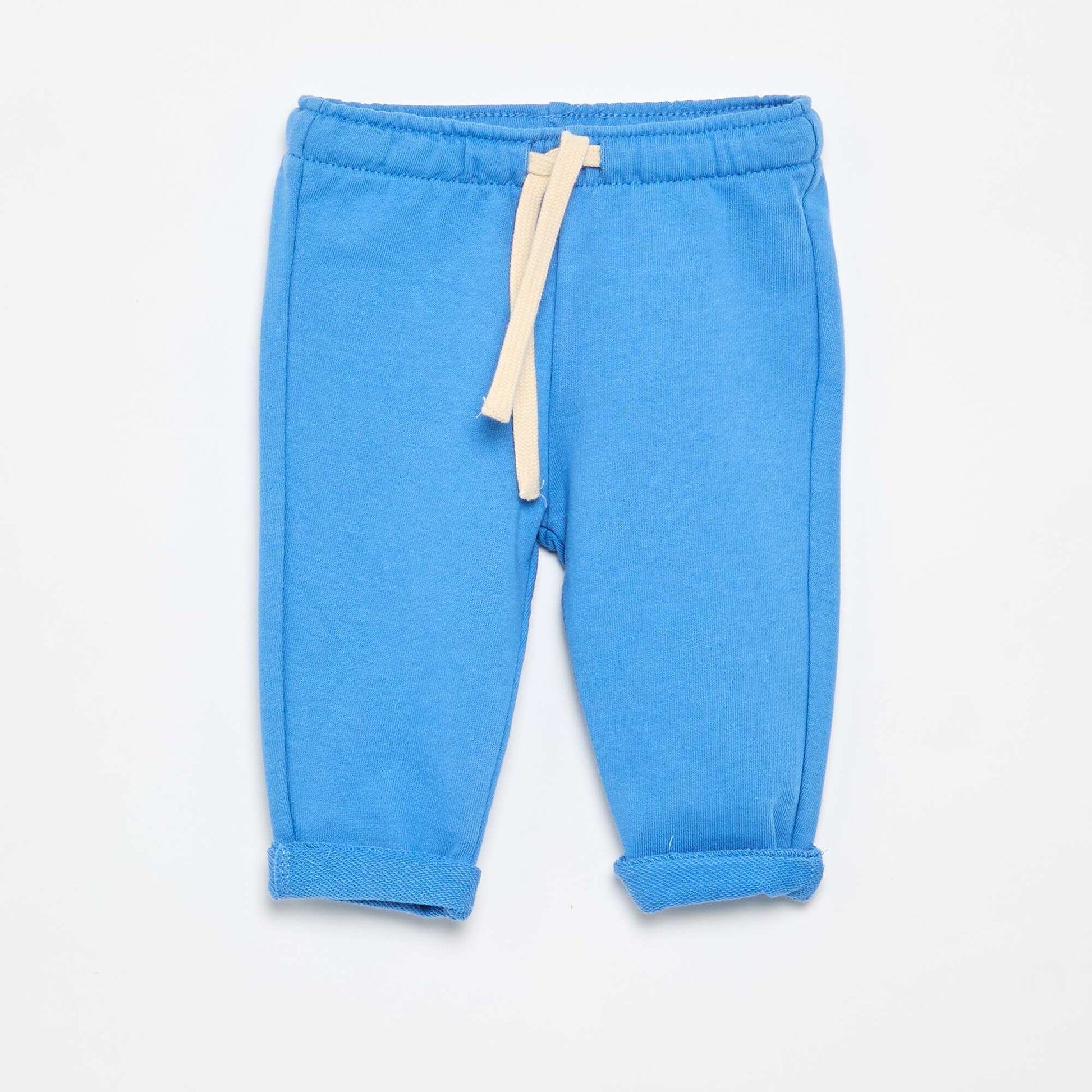 French Terry Jogger Pants BLUE