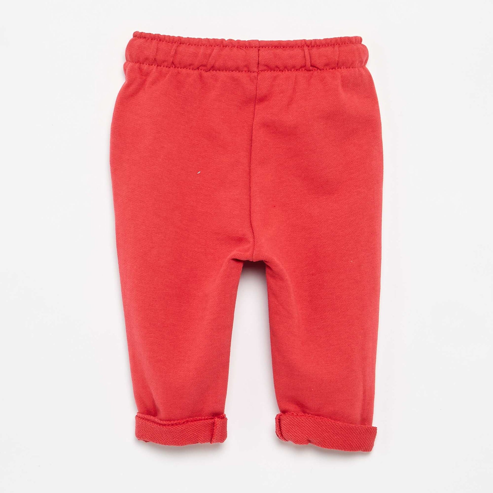 French Terry Jogger Pants RED