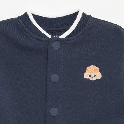 American Campus Style Cardigan BLUE