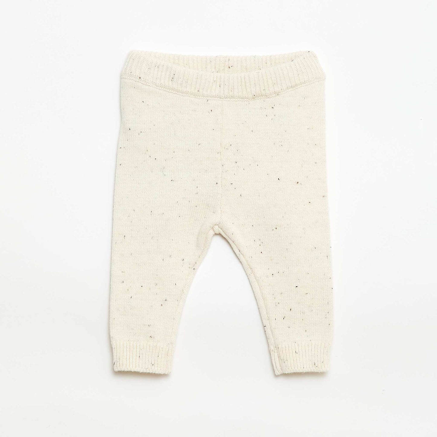 Marled Knit 2-Piece Set WHITE
