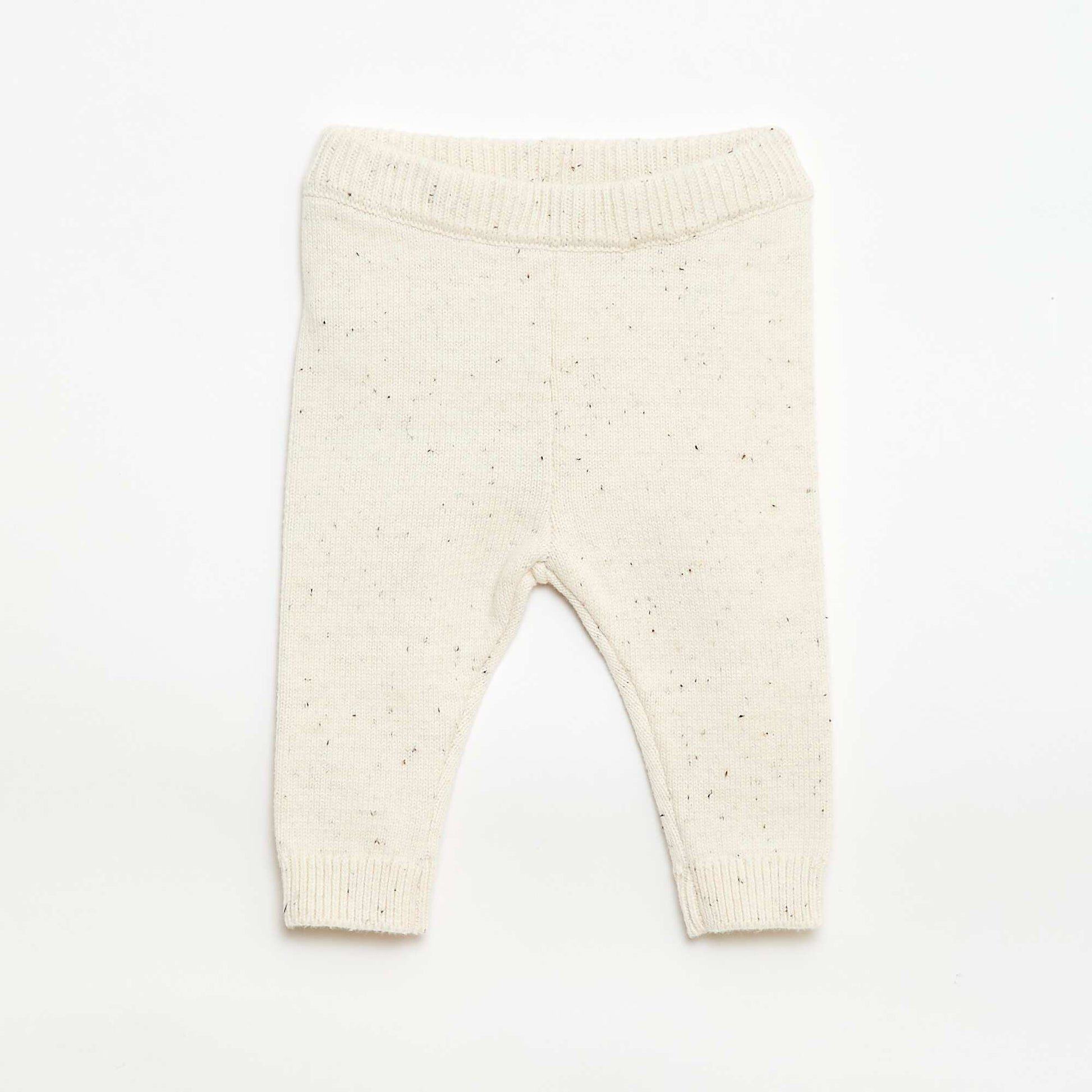 Marled Knit 2-Piece Set WHITE
