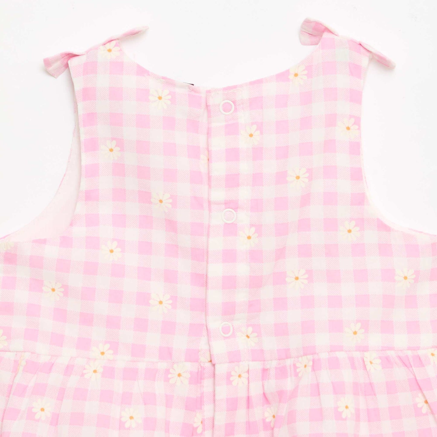 Sleeveless flared dress PINK