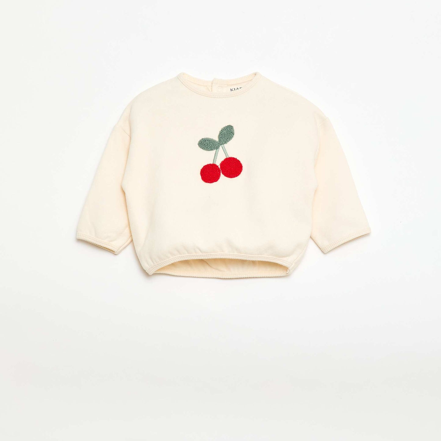 Sweatshirt and patterned jogging set WHITE