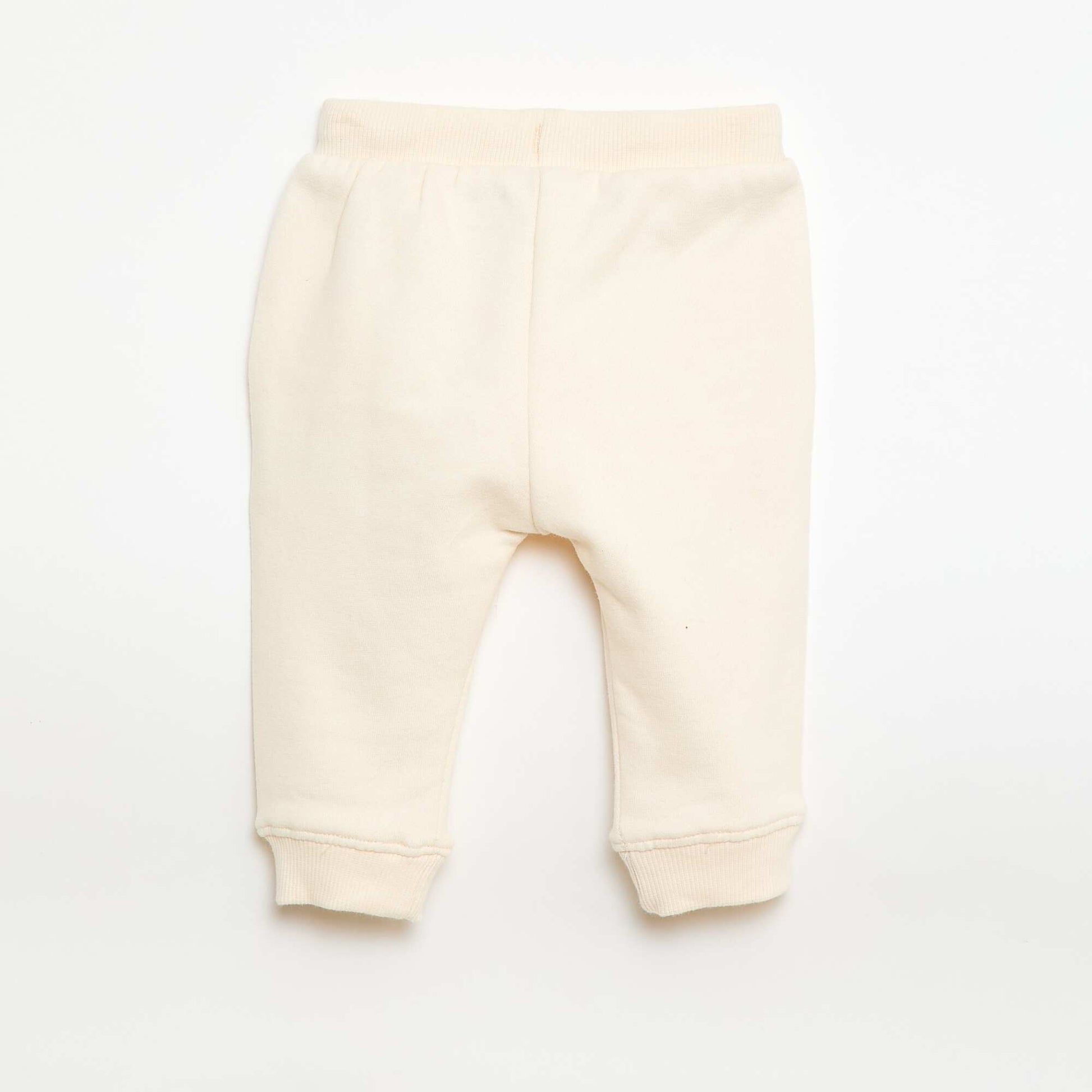 Sweatshirt and patterned jogging set WHITE