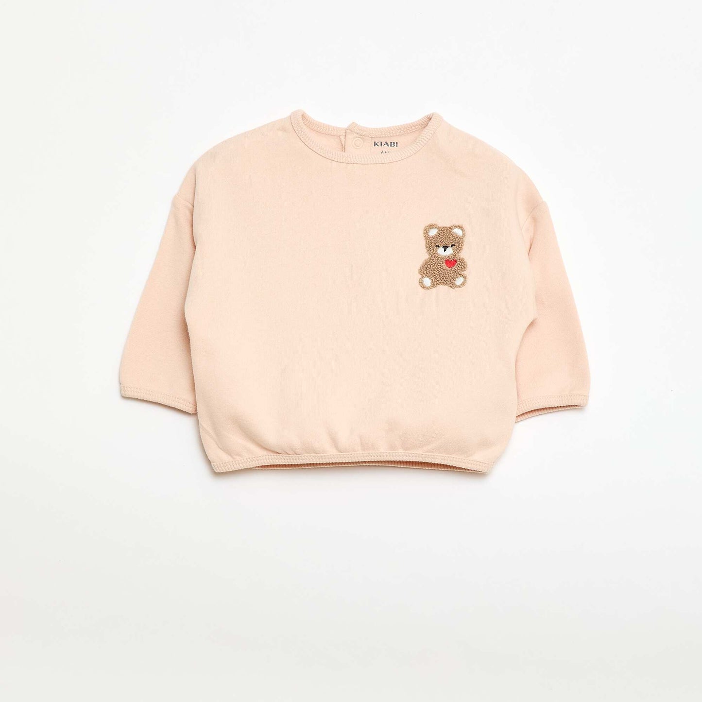 Sweatshirt and patterned joggers set PINK
