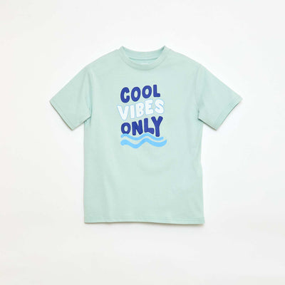 Printed Short-Sleeve T-Shirt GREEN