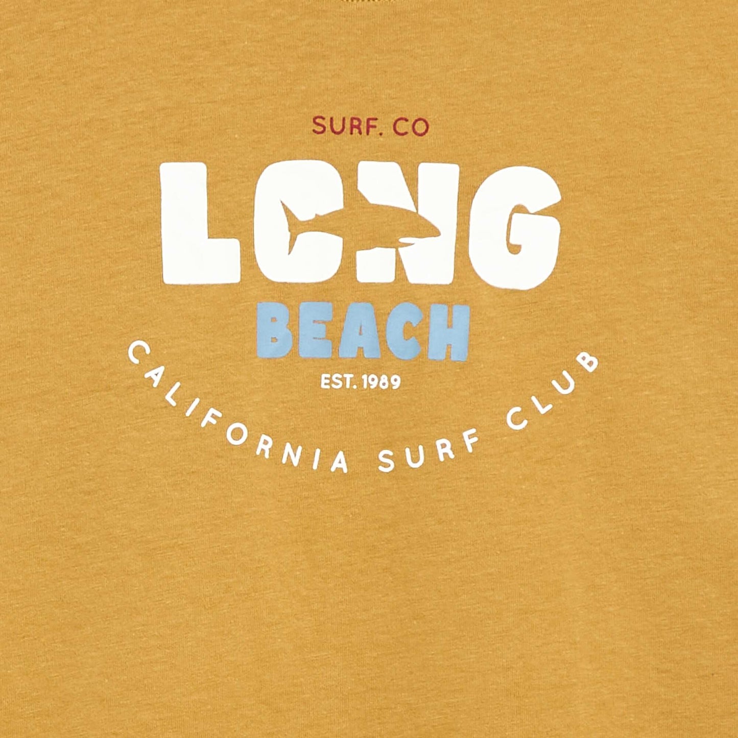 Printed Short-Sleeved T-Shirt YELLOW