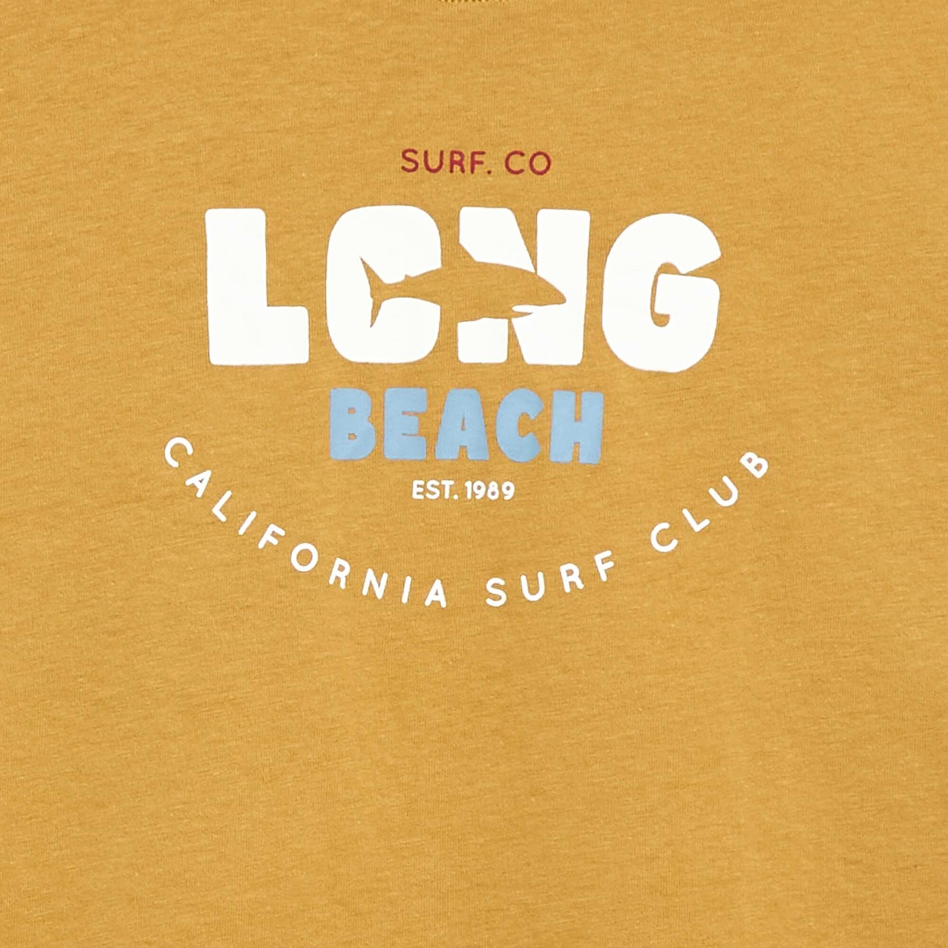 Printed Short-Sleeved T-Shirt YELLOW